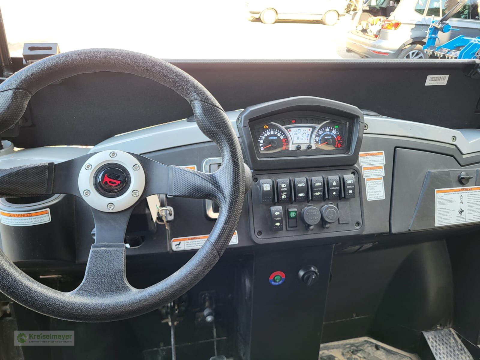 ATV & Quad of the type Hisun Sector 550 + Vollkabine Heizung & Lüftung + Straßenzulassung StVZO + Allrad UTV &, Gebrauchtmaschine in Feuchtwangen (Picture 15)