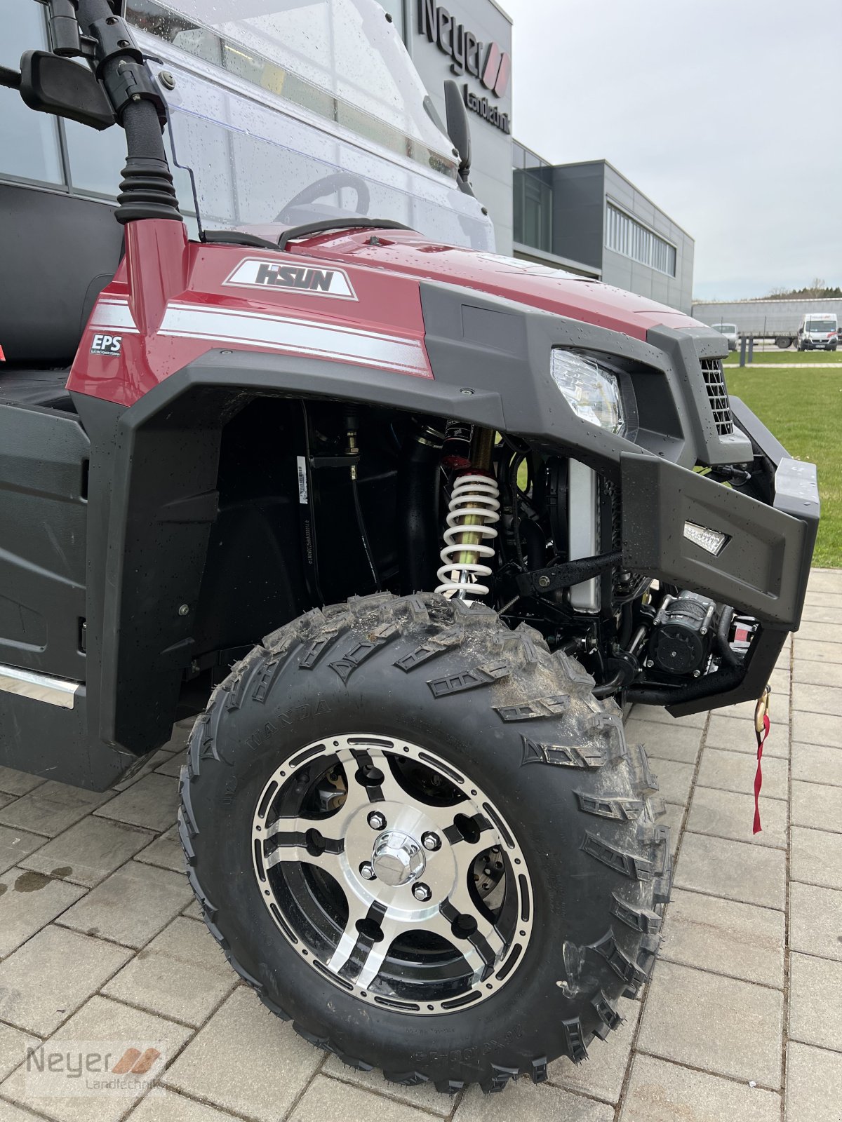 ATV & Quad des Typs Hisun SECTOR 550, Neumaschine in Bad Waldsee Mennisweiler (Bild 19)