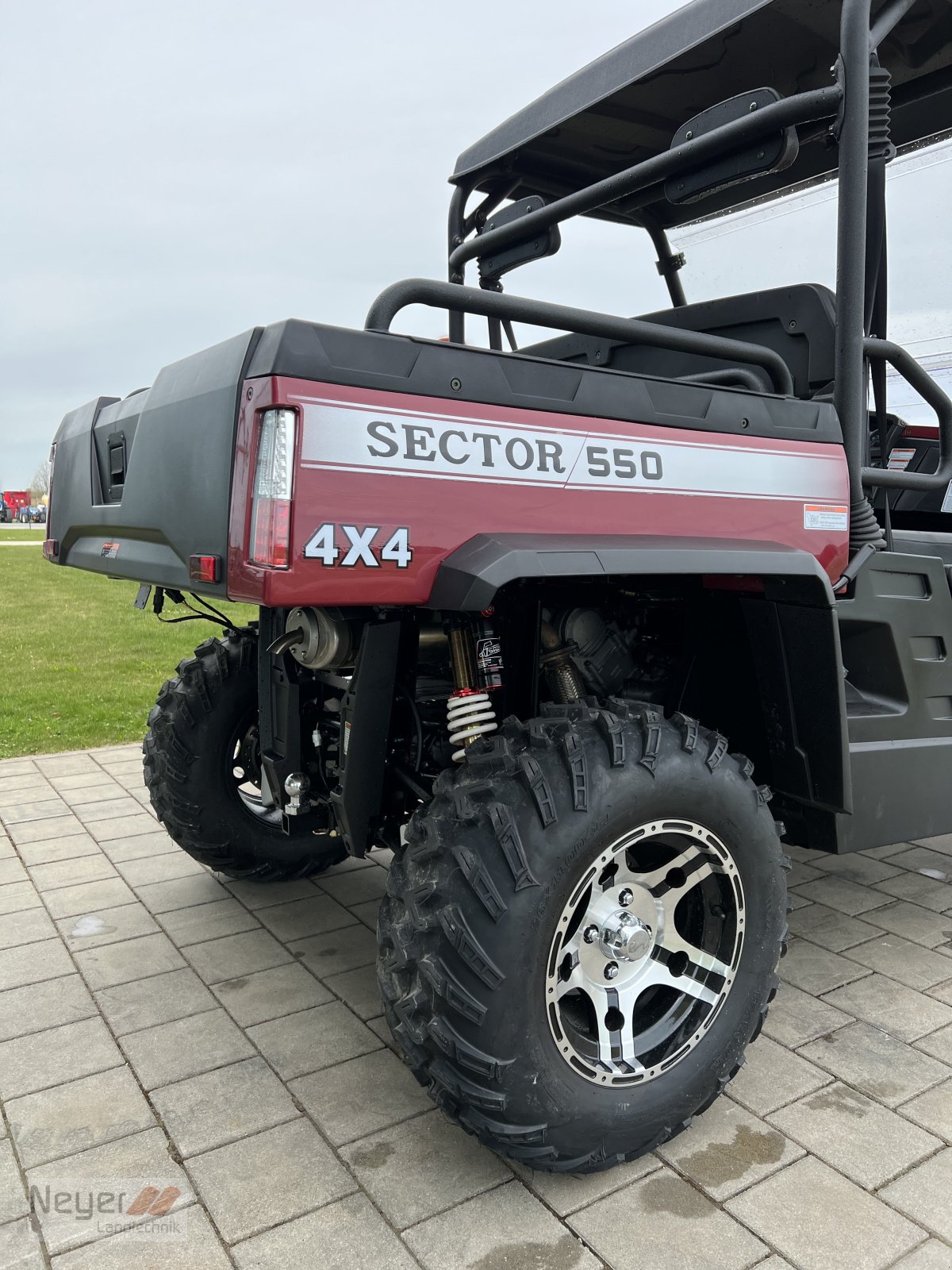 ATV & Quad a típus Hisun SECTOR 550, Neumaschine ekkor: Bad Waldsee Mennisweiler (Kép 20)