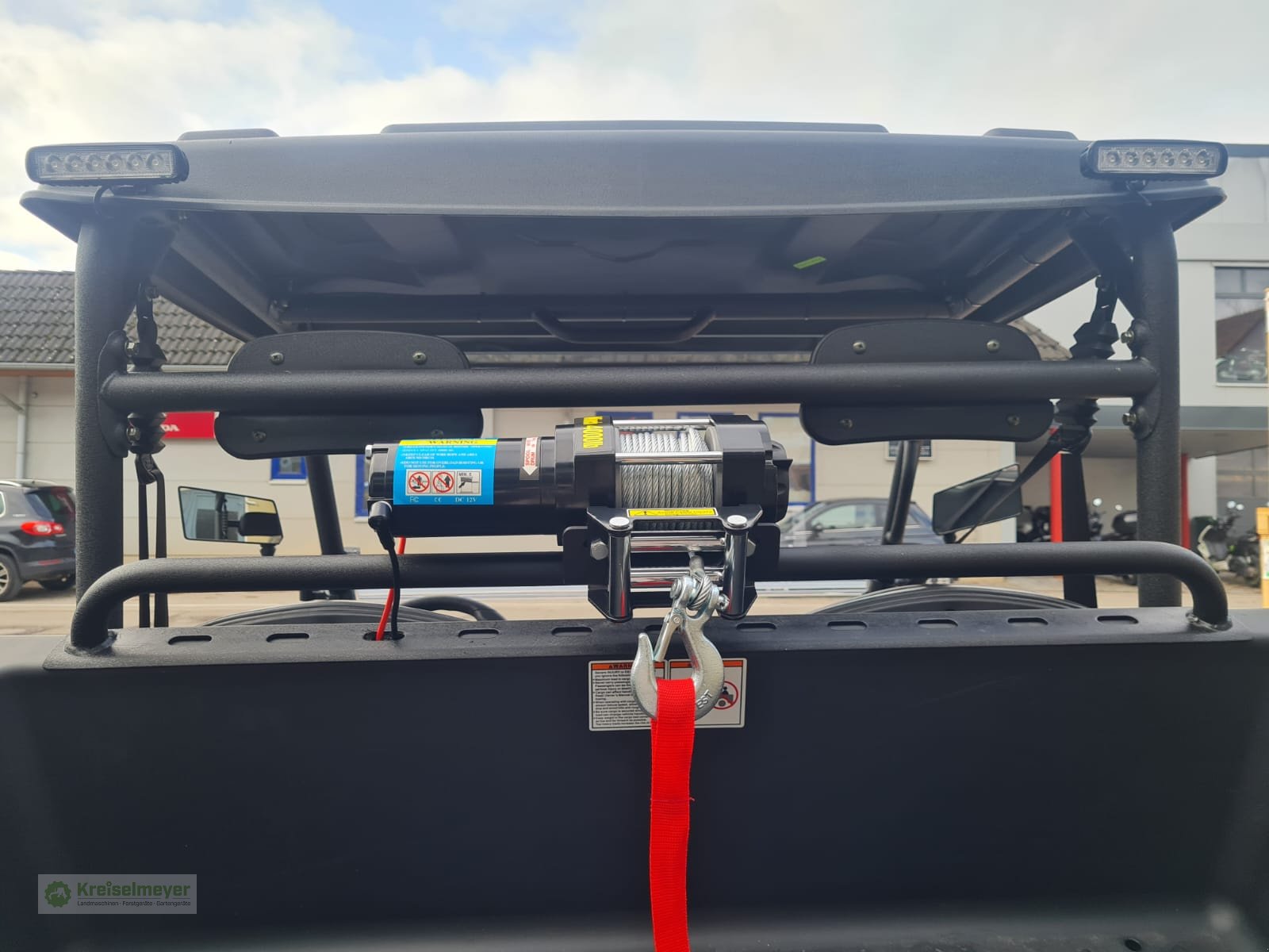 ATV & Quad of the type Hisun Sector E1 Akku + Hunter-Kit Lite (Seilwinde, LED-Licht & Licht-Aus-Schaltung) Elektro Allrad 4x4 UTV neu, Neumaschine in Feuchtwangen (Picture 10)