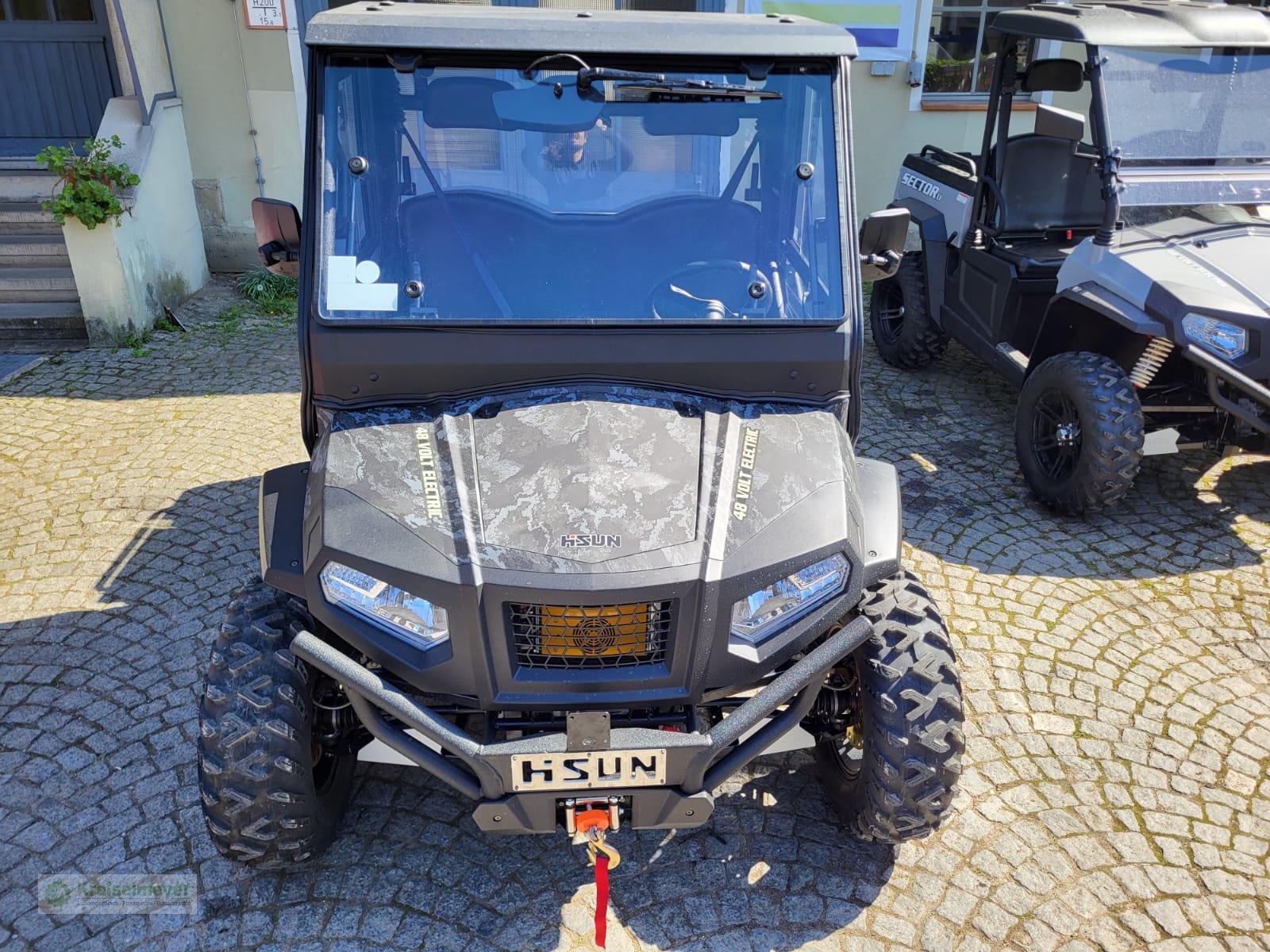 ATV & Quad des Typs Hisun Sector E1 Elektro mit Kabine und Heizung + Straßenzulassung StVZO NEU, Neumaschine in Feuchtwangen (Bild 5)
