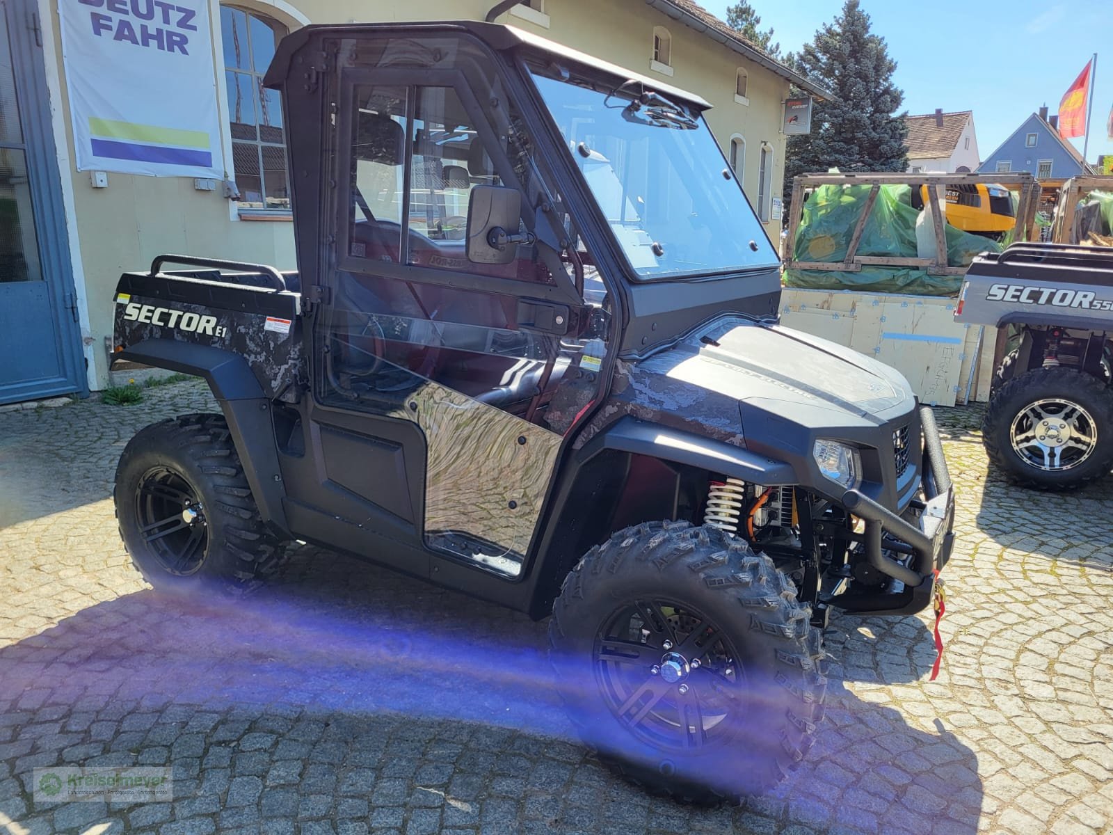 ATV & Quad des Typs Hisun Sector E1 Elektro mit Kabine und Heizung + Straßenzulassung StVZO NEU, Neumaschine in Feuchtwangen (Bild 9)