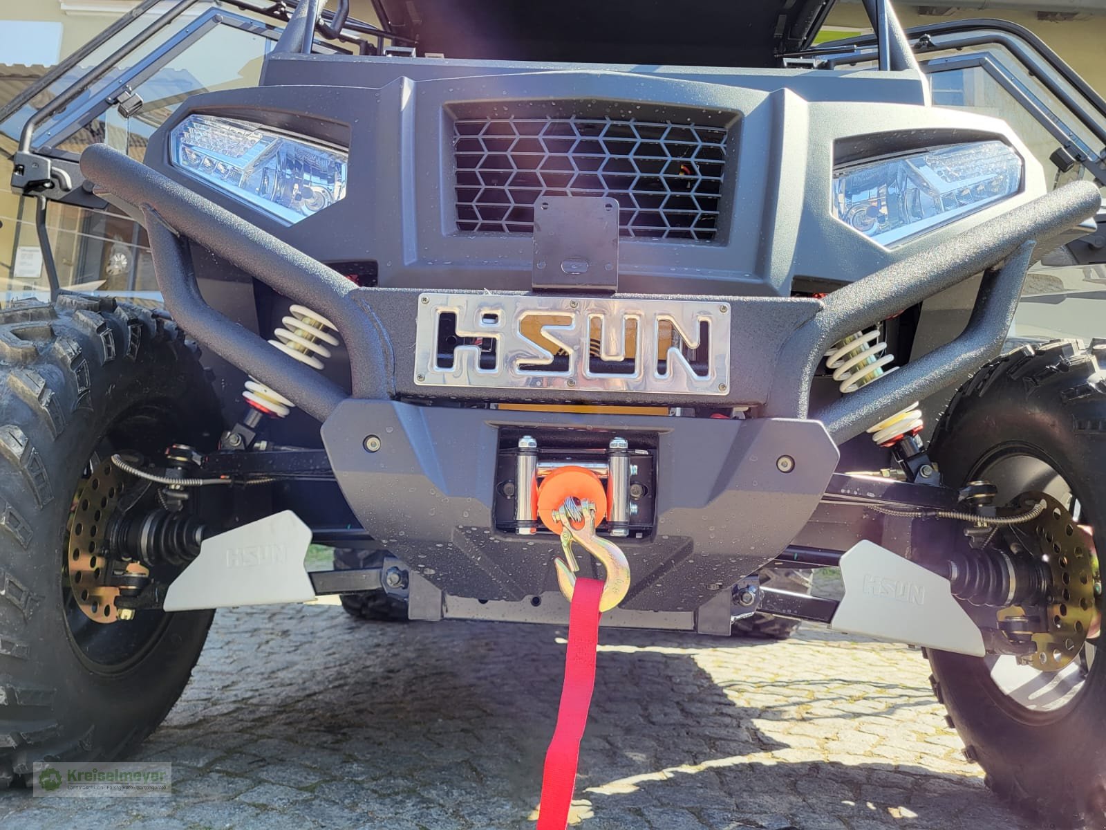 ATV & Quad des Typs Hisun Sector E1 Elektro mit Kabine und Heizung + Straßenzulassung StVZO NEU, Neumaschine in Feuchtwangen (Bild 13)