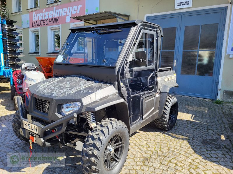 ATV & Quad za tip Hisun Sector E1 Elektro mit Kabine und Heizung + Straßenzulassung StVZO NEU, Neumaschine u Feuchtwangen (Slika 1)