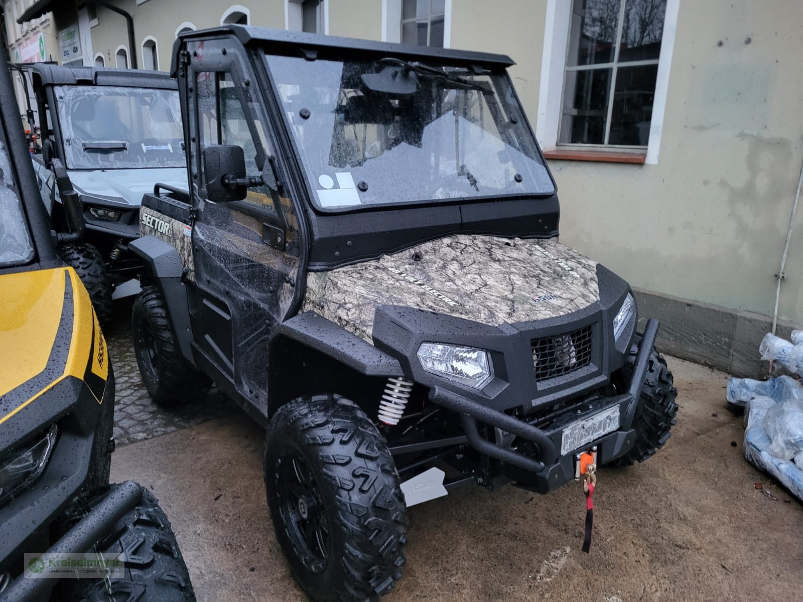 ATV & Quad des Typs Hisun Sector E1 Elektro mit Kabine und Heizung + Straßenzulassung StVZO NEU, Neumaschine in Feuchtwangen (Bild 1)