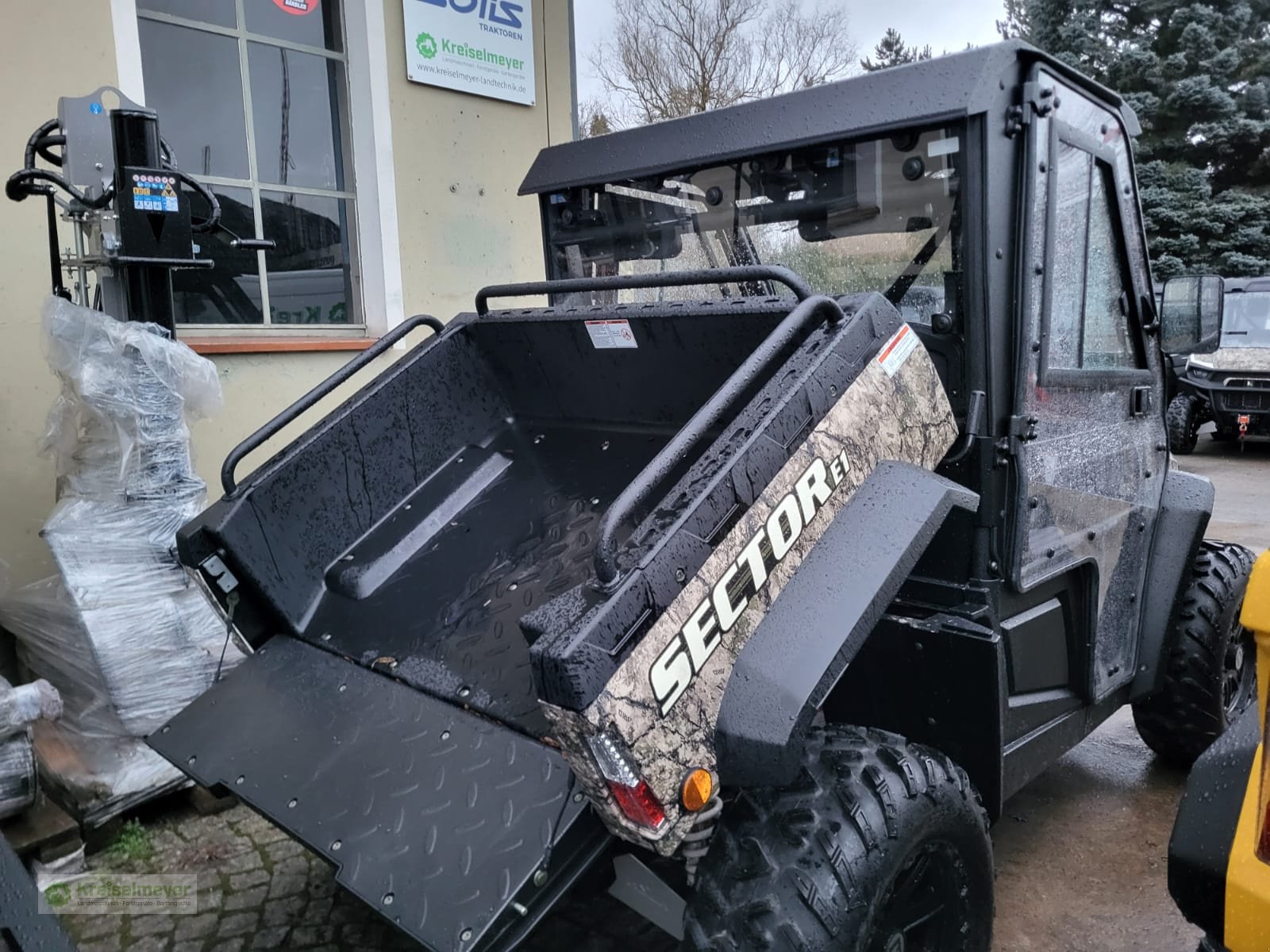 ATV & Quad des Typs Hisun Sector E1 Elektro mit Kabine und Heizung + Straßenzulassung StVZO NEU, Neumaschine in Feuchtwangen (Bild 7)