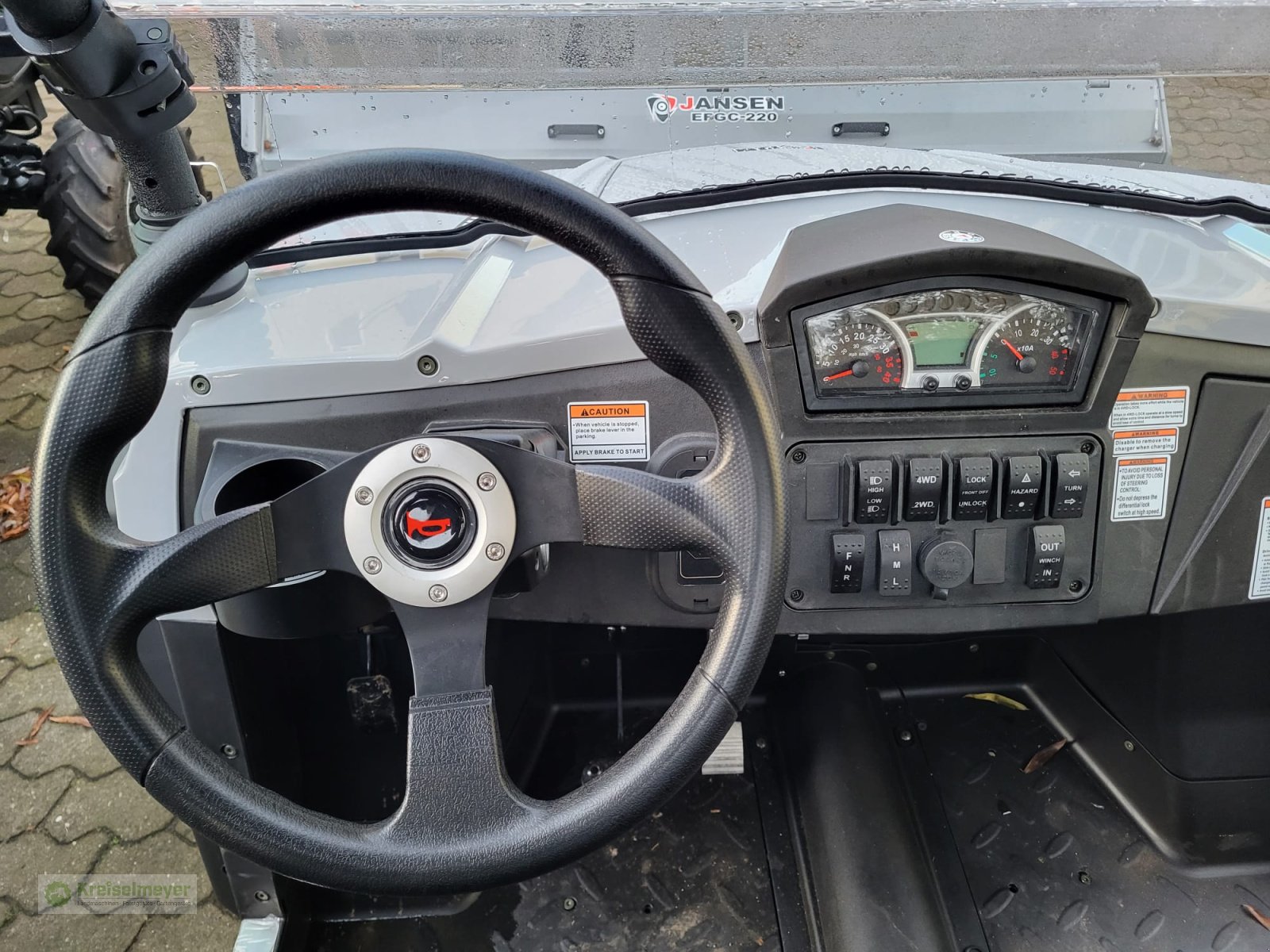 ATV & Quad of the type Hisun Sector E1 Elektro UTV Allrad Diff-Sperre Neu inkl. Zulassungspapieren, Neumaschine in Feuchtwangen (Picture 8)