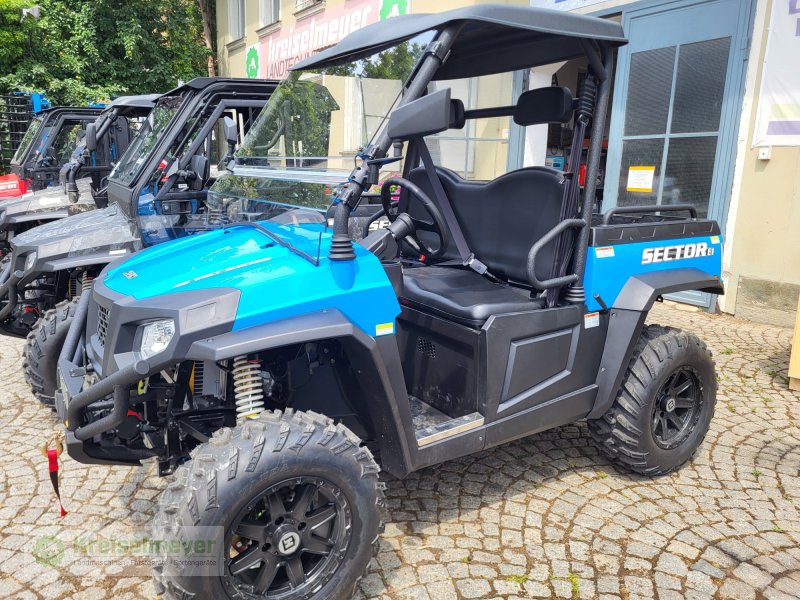 ATV & Quad za tip Hisun Sector E1 Elektro UTV Allrad Diff-Sperre Neu inkl. Zulassungspapieren, Neumaschine u Feuchtwangen (Slika 1)