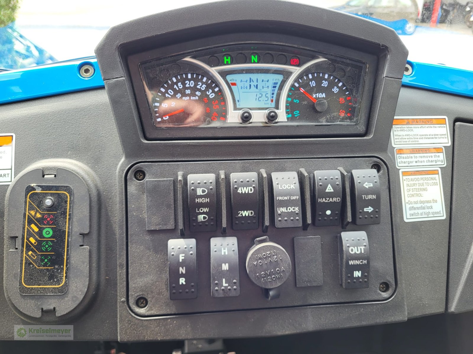 ATV & Quad от тип Hisun Sector E1 Elektro UTV Allrad Diff-Sperre Neu inkl. Zulassungspapieren, Neumaschine в Feuchtwangen (Снимка 8)