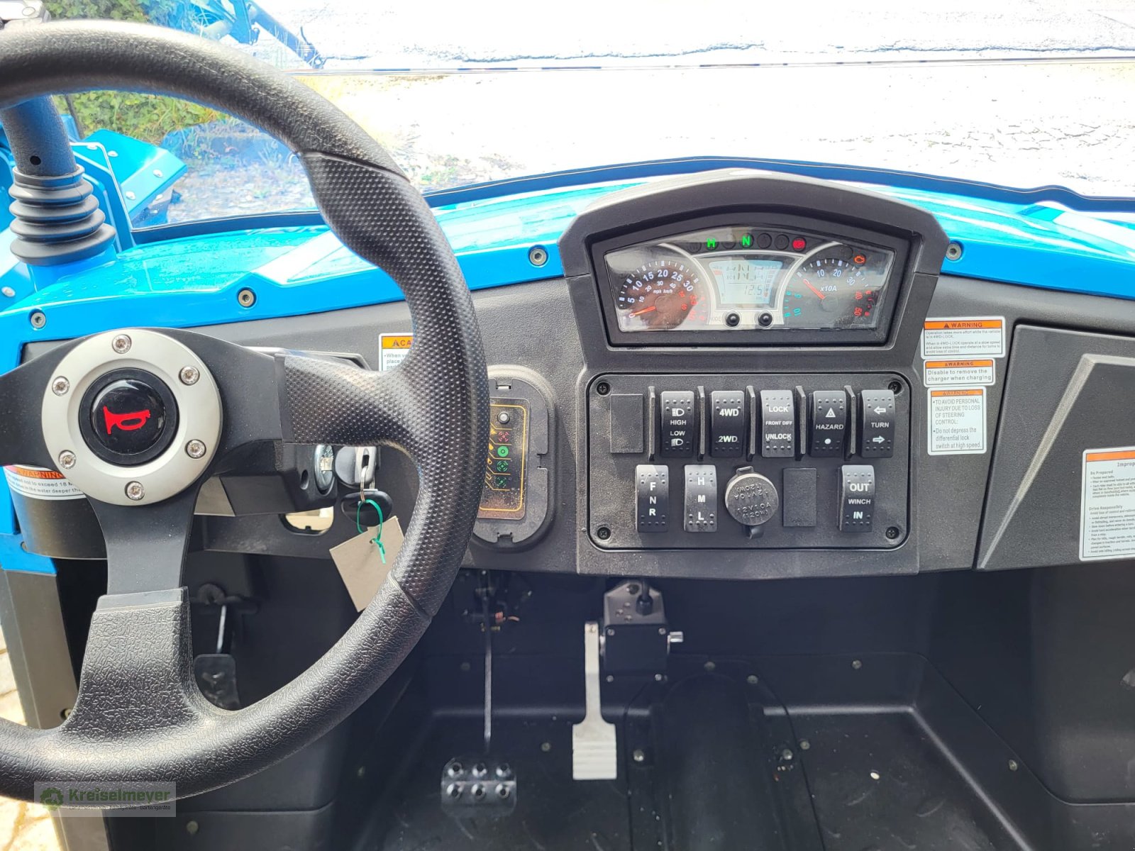 ATV & Quad от тип Hisun Sector E1 Elektro UTV Allrad Diff-Sperre Neu inkl. Zulassungspapieren, Neumaschine в Feuchtwangen (Снимка 12)