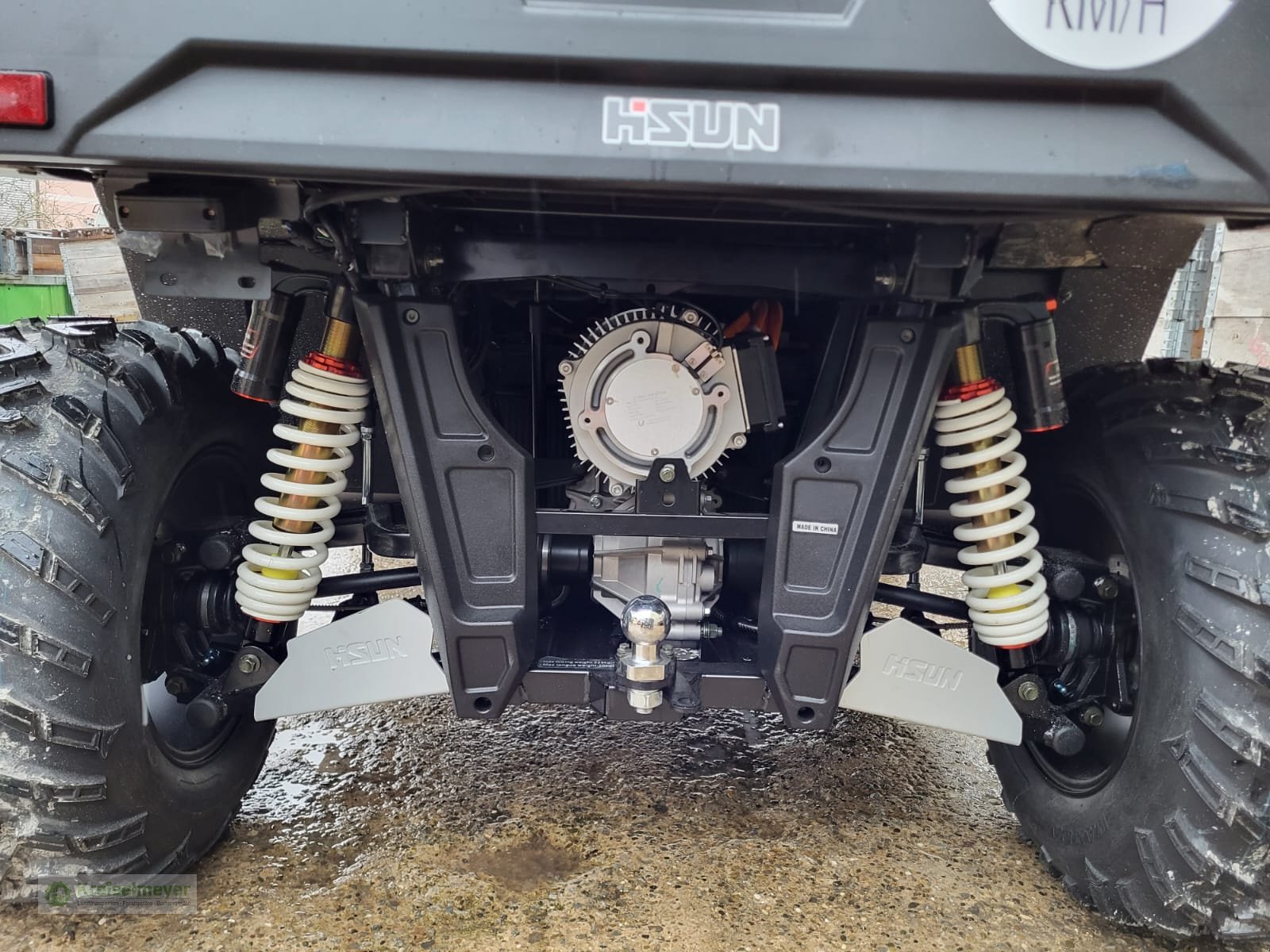 ATV & Quad des Typs Hisun Sector E1 Elektro UTV Kabine + Heizung + Arbeitsscheinwerfer Paket + StVZO Zulassung L7e NEU, Neumaschine in Feuchtwangen (Bild 8)