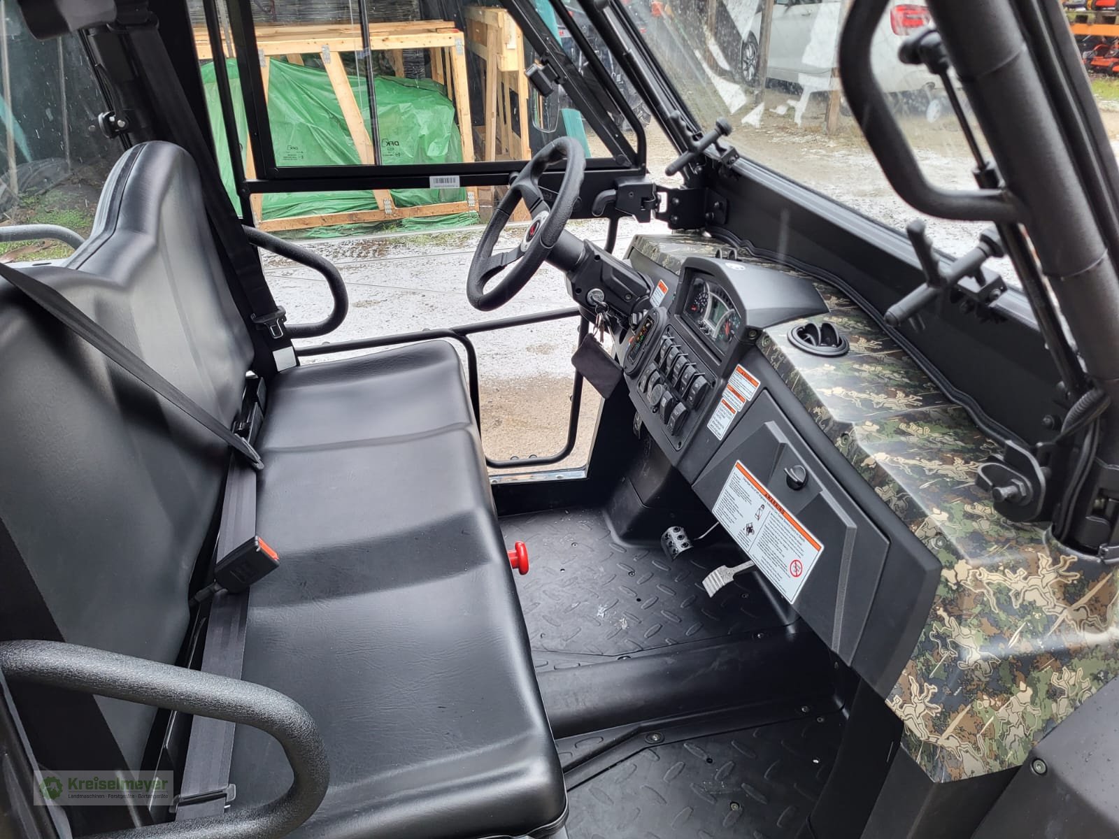 ATV & Quad des Typs Hisun Sector E1 Elektro UTV Kabine + Heizung + Arbeitsscheinwerfer Paket + StVZO Zulassung L7e NEU, Neumaschine in Feuchtwangen (Bild 10)