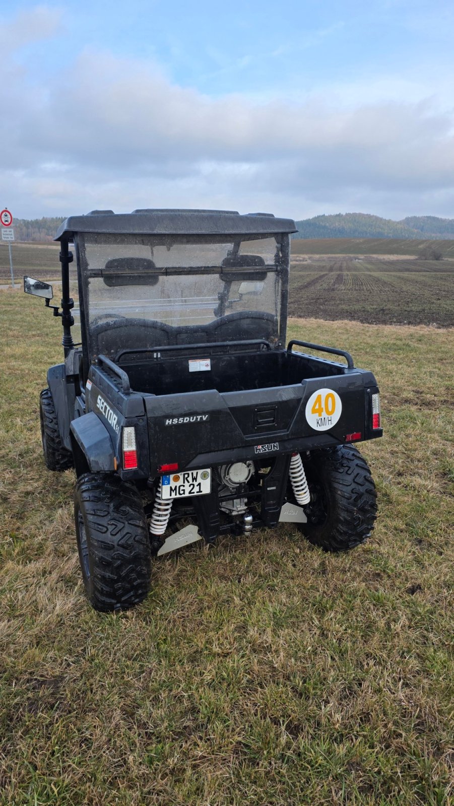 ATV & Quad typu Hisun Sector E1, Gebrauchtmaschine v Dietingen (Obrázek 3)