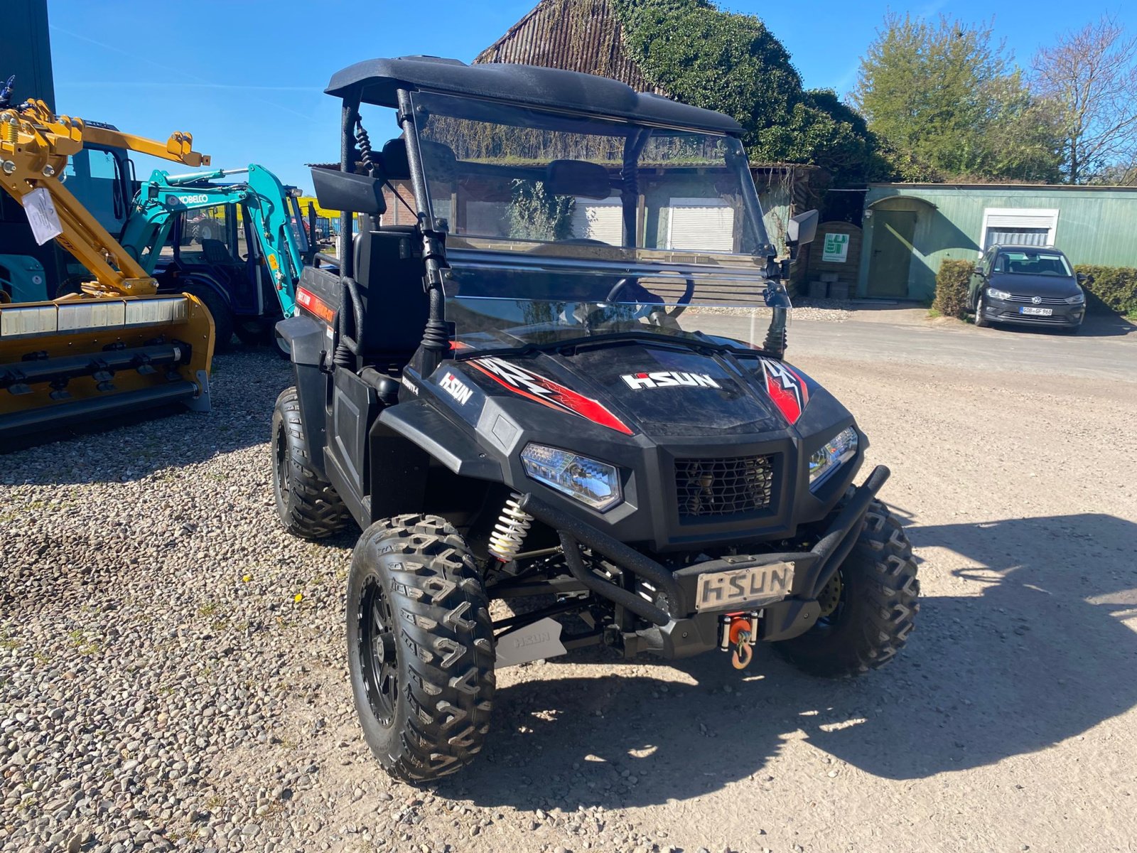 ATV & Quad del tipo Hisun Sector HS5 LI, Neumaschine In Klempau (Immagine 4)