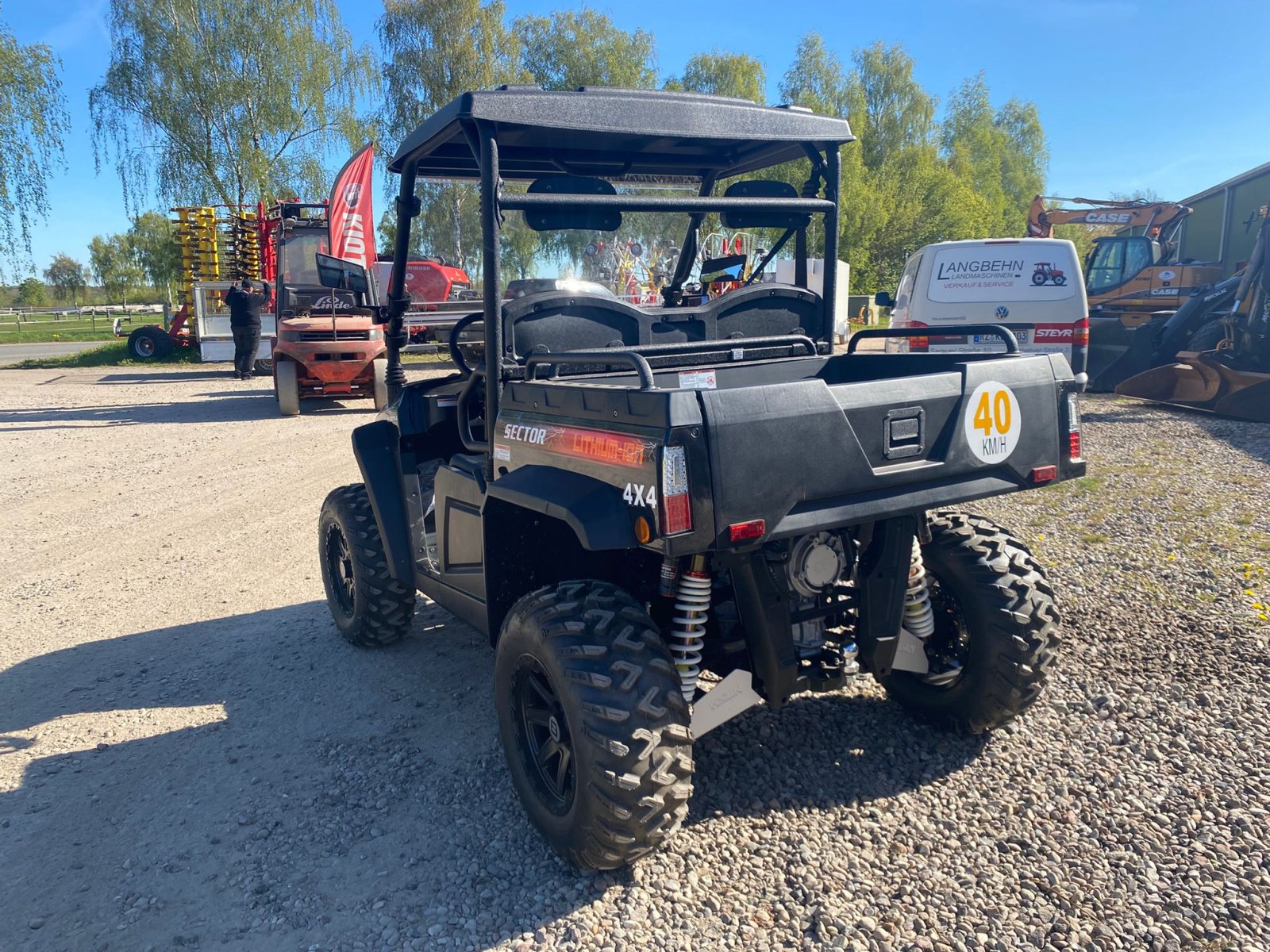 ATV & Quad del tipo Hisun Sector HS5 LI, Neumaschine In Klempau (Immagine 6)
