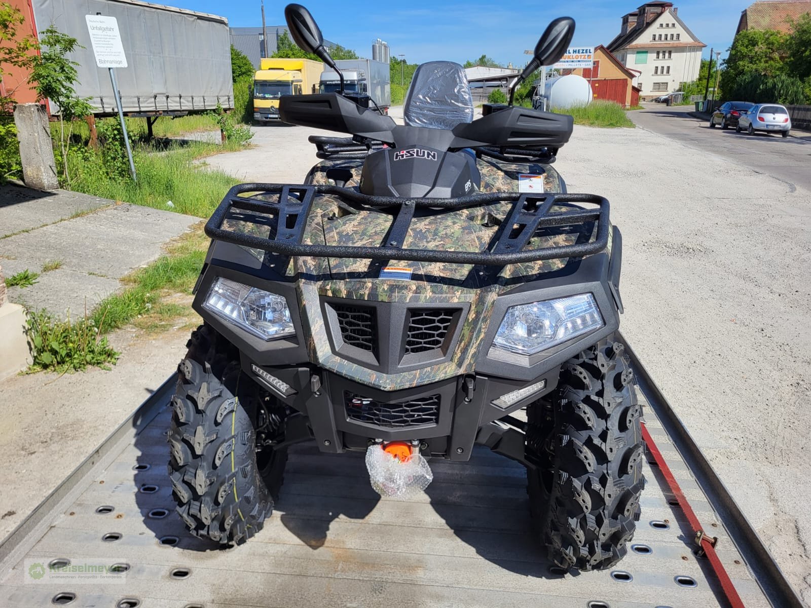 ATV & Quad typu Hisun Tactic 550 4x4 + EPS + Luftfahrwerk + Seilwinde NEU Aktion, Neumaschine v Feuchtwangen (Obrázek 2)