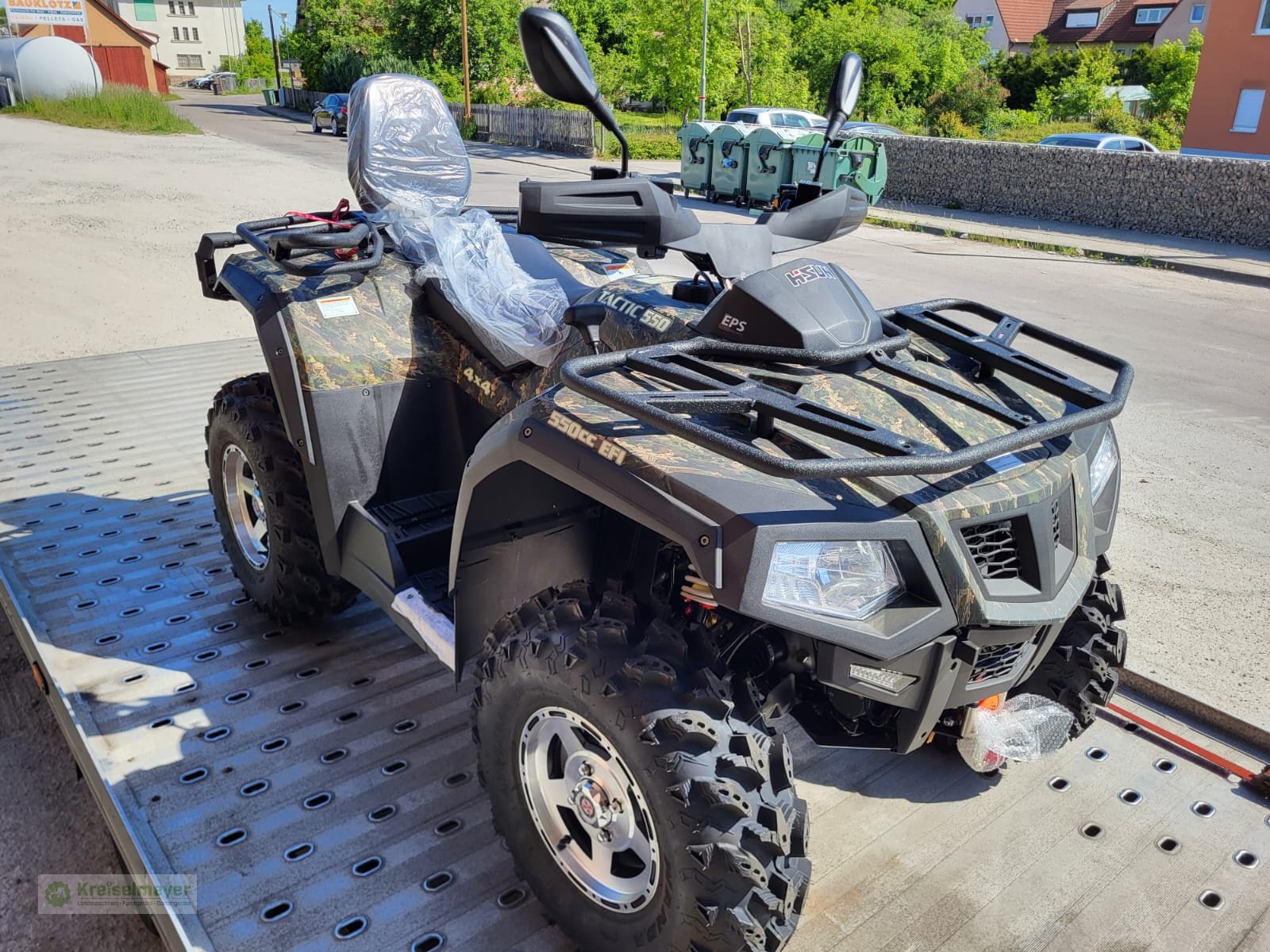 ATV & Quad typu Hisun Tactic 550 4x4 + EPS + Luftfahrwerk + Seilwinde NEU Aktion, Neumaschine v Feuchtwangen (Obrázek 3)