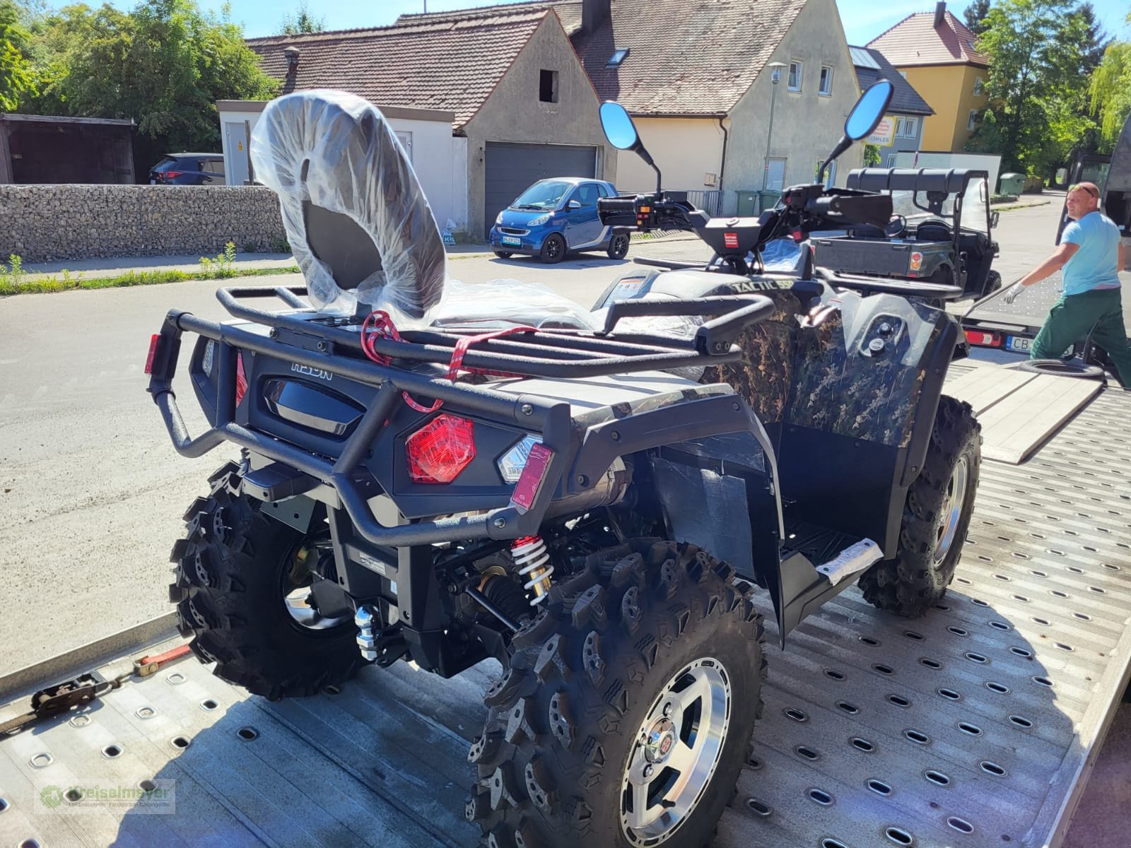 ATV & Quad typu Hisun Tactic 550 4x4 + EPS + Luftfahrwerk + Seilwinde NEU Aktion, Neumaschine v Feuchtwangen (Obrázek 5)
