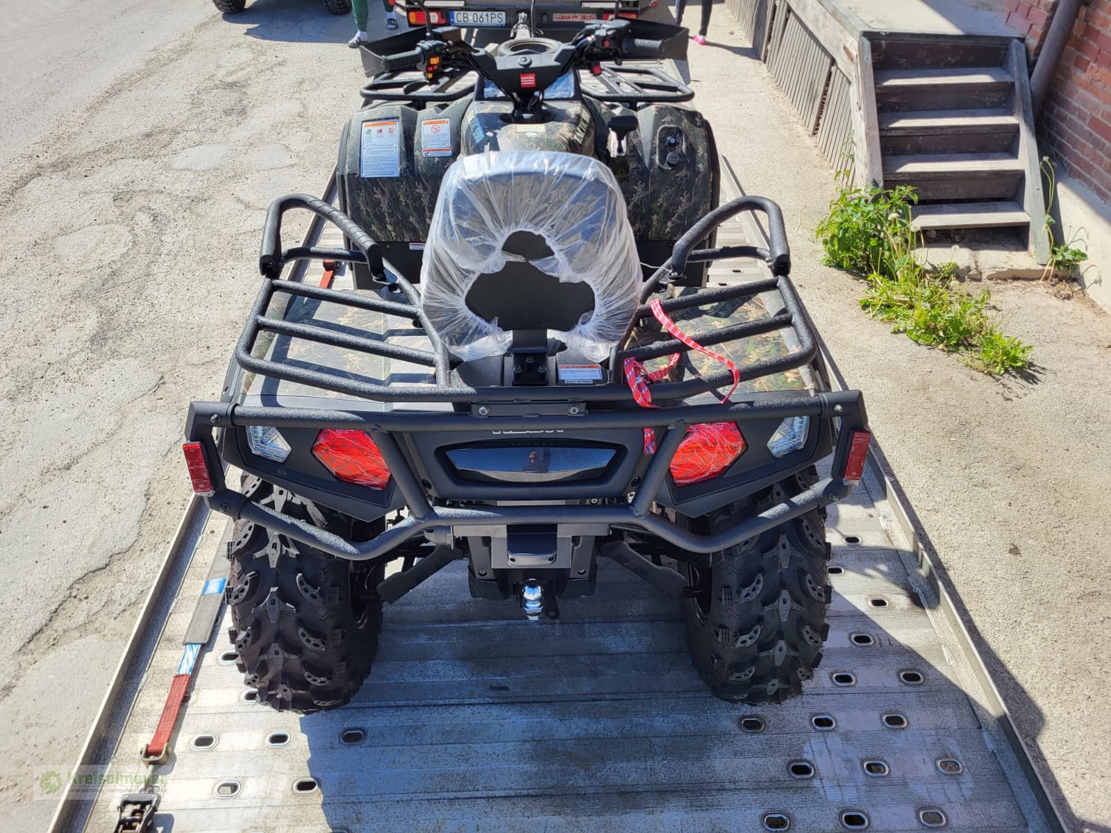 ATV & Quad typu Hisun Tactic 550 4x4 + EPS + Luftfahrwerk + Seilwinde NEU Aktion, Neumaschine v Feuchtwangen (Obrázek 7)