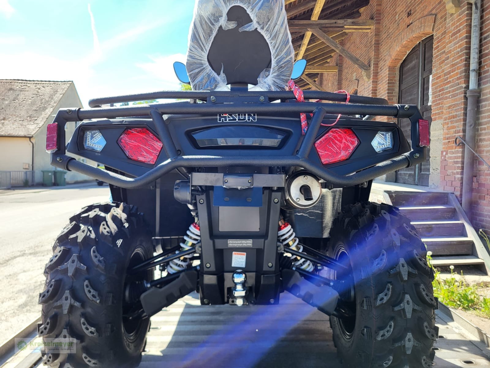 ATV & Quad typu Hisun Tactic 550 4x4 + EPS + Luftfahrwerk + Seilwinde NEU Aktion, Neumaschine v Feuchtwangen (Obrázek 8)