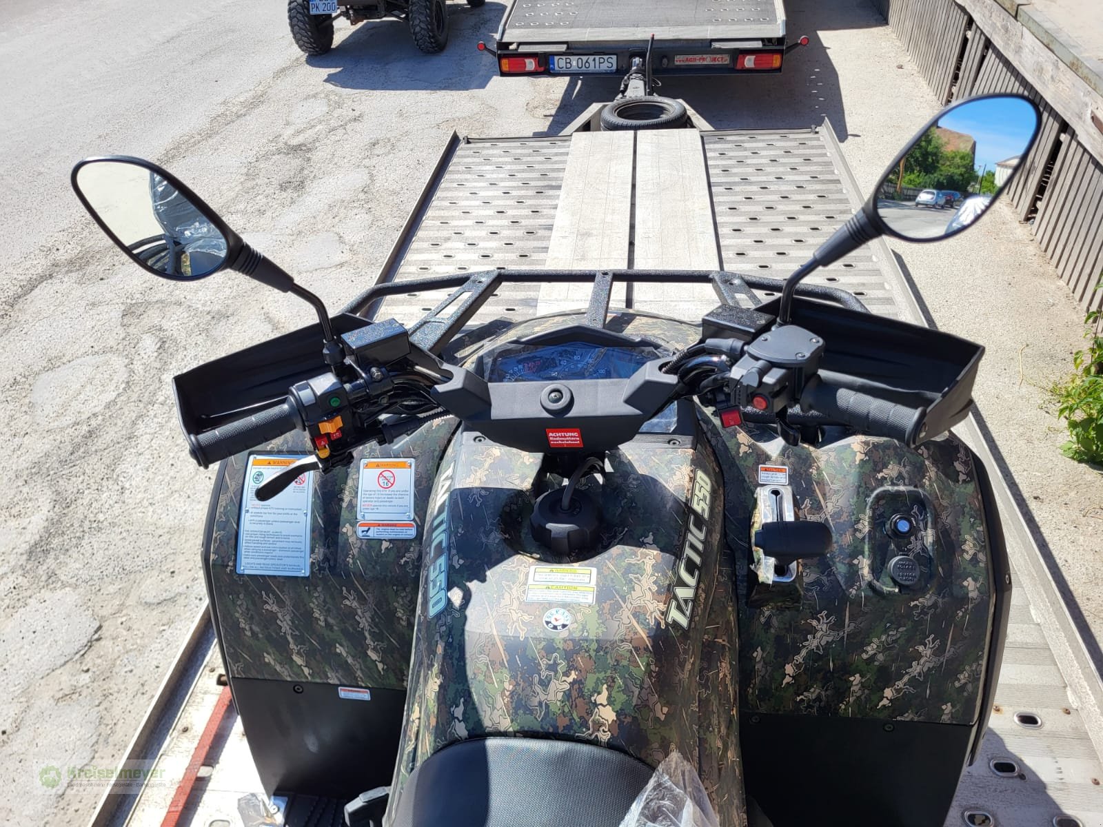 ATV & Quad typu Hisun Tactic 550 4x4 + EPS + Luftfahrwerk + Seilwinde NEU Aktion, Neumaschine v Feuchtwangen (Obrázek 9)