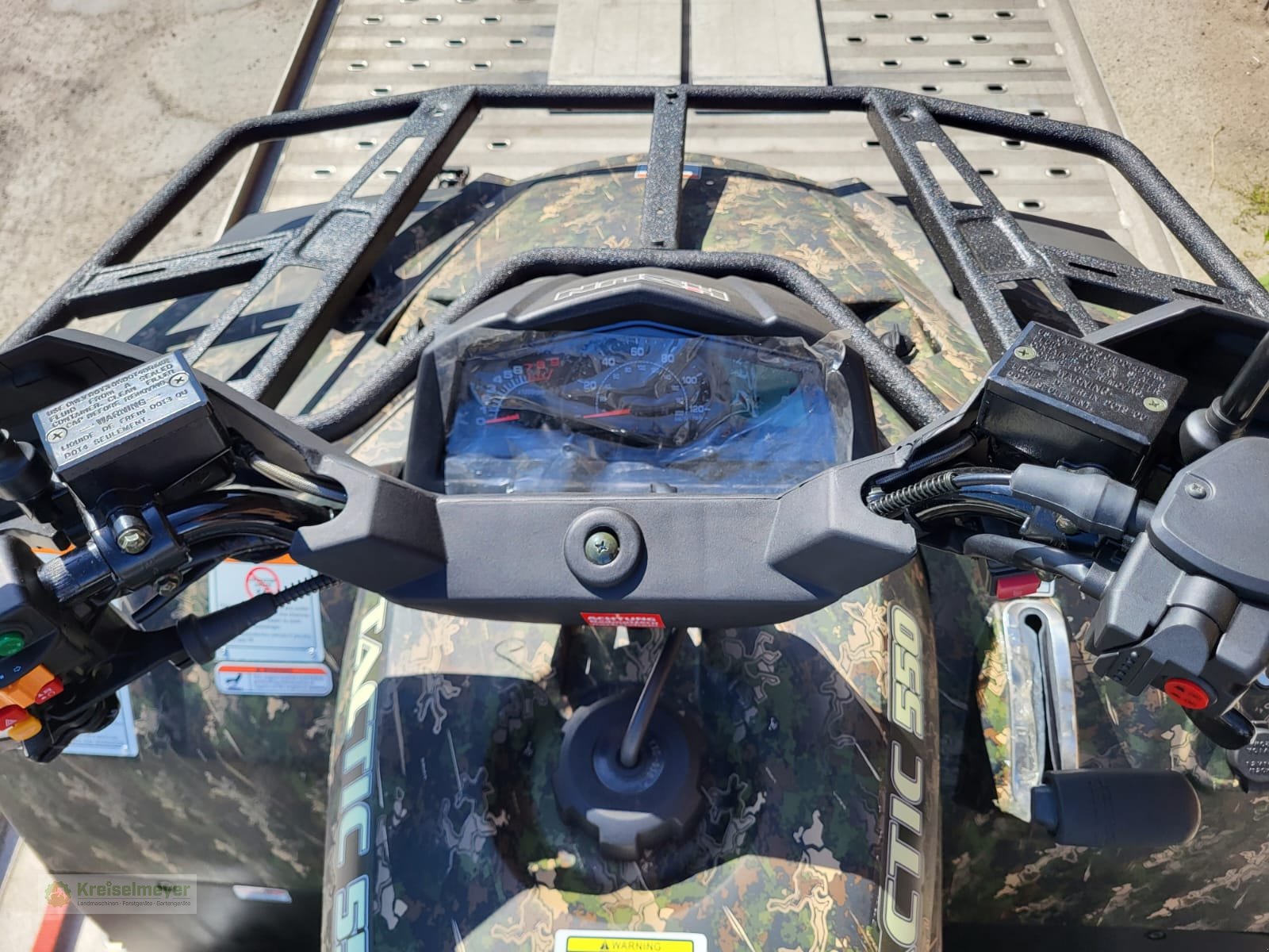 ATV & Quad typu Hisun Tactic 550 4x4 + EPS + Luftfahrwerk + Seilwinde NEU Aktion, Neumaschine v Feuchtwangen (Obrázek 10)