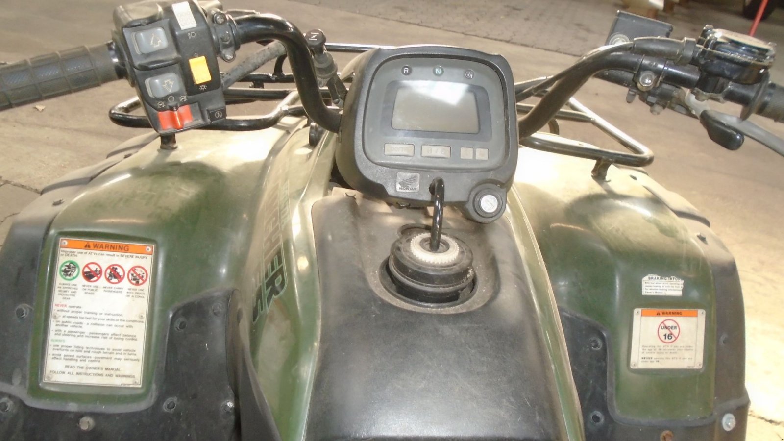 ATV & Quad от тип Honda Rancher TRX 350 4 x 4 WD, Gebrauchtmaschine в Viborg (Снимка 5)