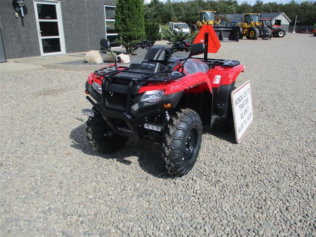 ATV & Quad typu Honda TRX 420FE Traktor STORT LAGER AF HONDA  ATV. Vi hjælper gerne med at levere den til dig, og bytter gerne. KØB-SALG-BYTTE se mere på www.limas.dk, Gebrauchtmaschine w Lintrup (Zdjęcie 3)