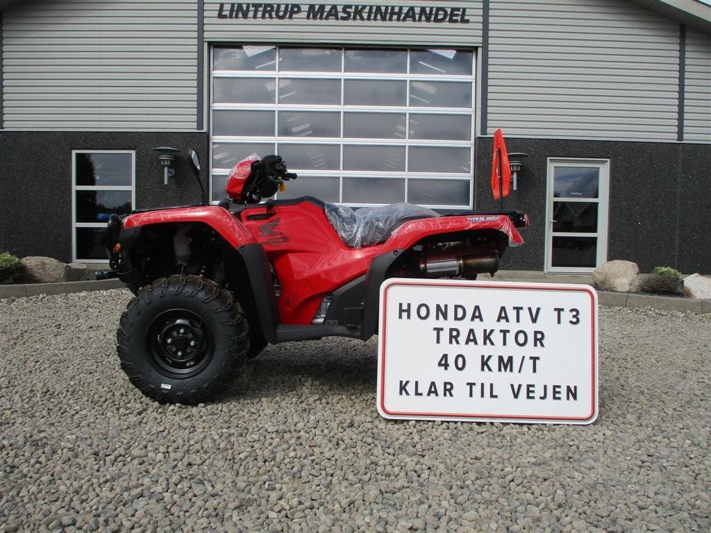ATV & Quad типа Honda TRX 520 FA Traktor. STORT LAGER AF HONDA  ATV. Vi hjælper gerne med at levere den til dig, og bytter gerne. KØB-SALG-BYTTE se mere på www.limas.dk, Gebrauchtmaschine в Lintrup (Фотография 1)