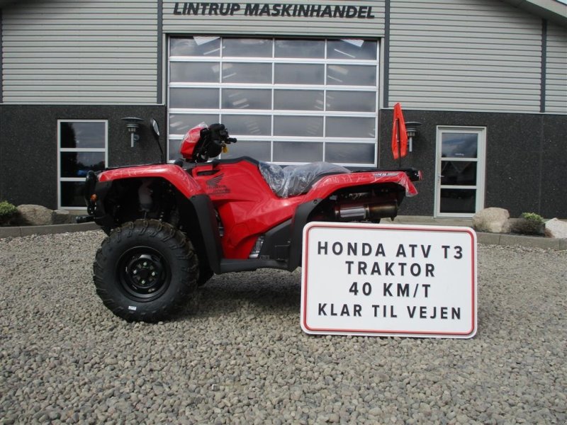 ATV & Quad typu Honda TRX 520 FA Traktor. STORT LAGER AF HONDA  ATV. Vi hjælper gerne med at levere den til dig, og bytter gerne. KØB-SALG-BYTTE se mere på www.limas.dk, Gebrauchtmaschine w Lintrup (Zdjęcie 1)