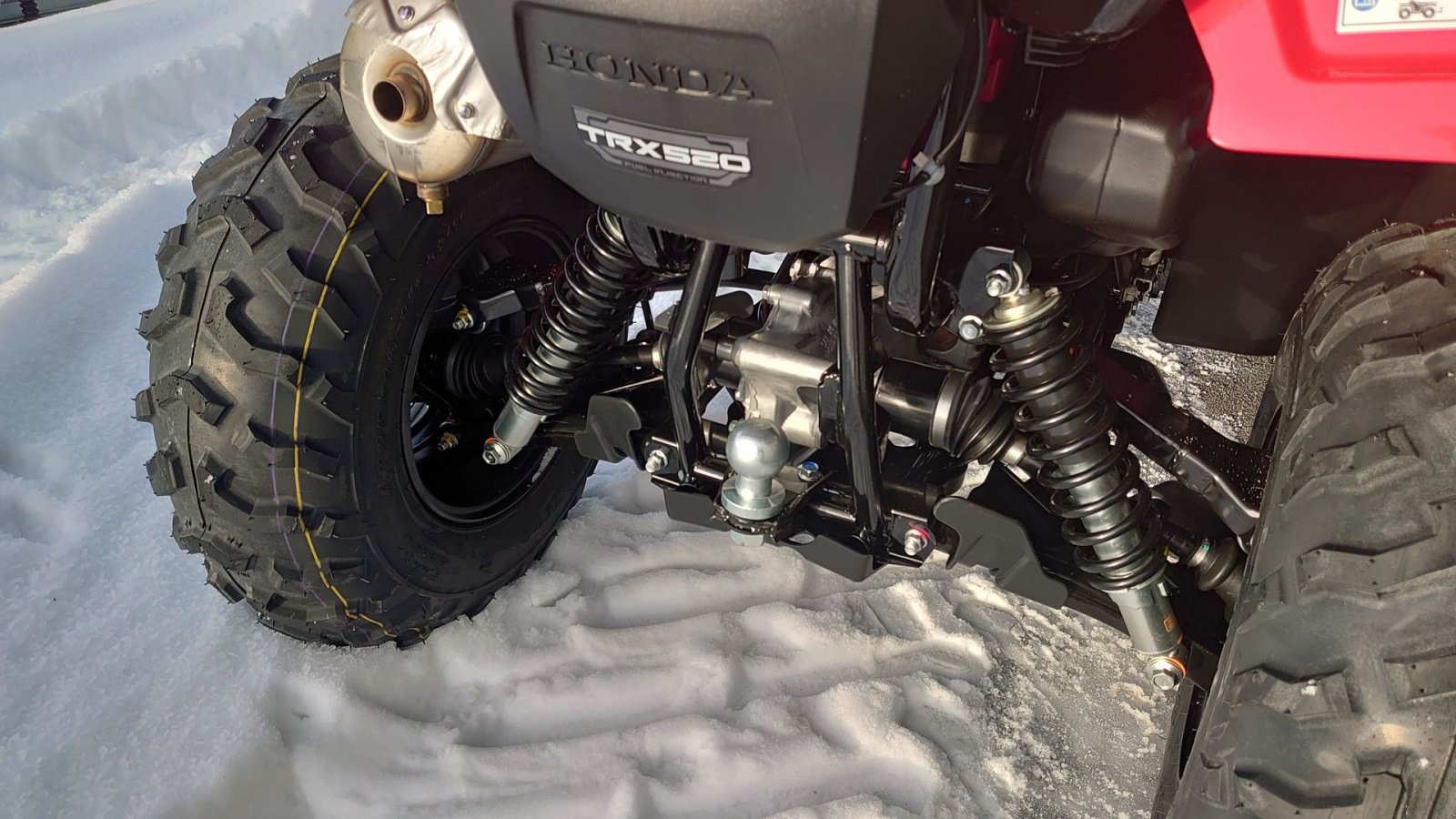 ATV & Quad of the type Honda TRX 520 FA, Gebrauchtmaschine in Nørresundby (Picture 12)