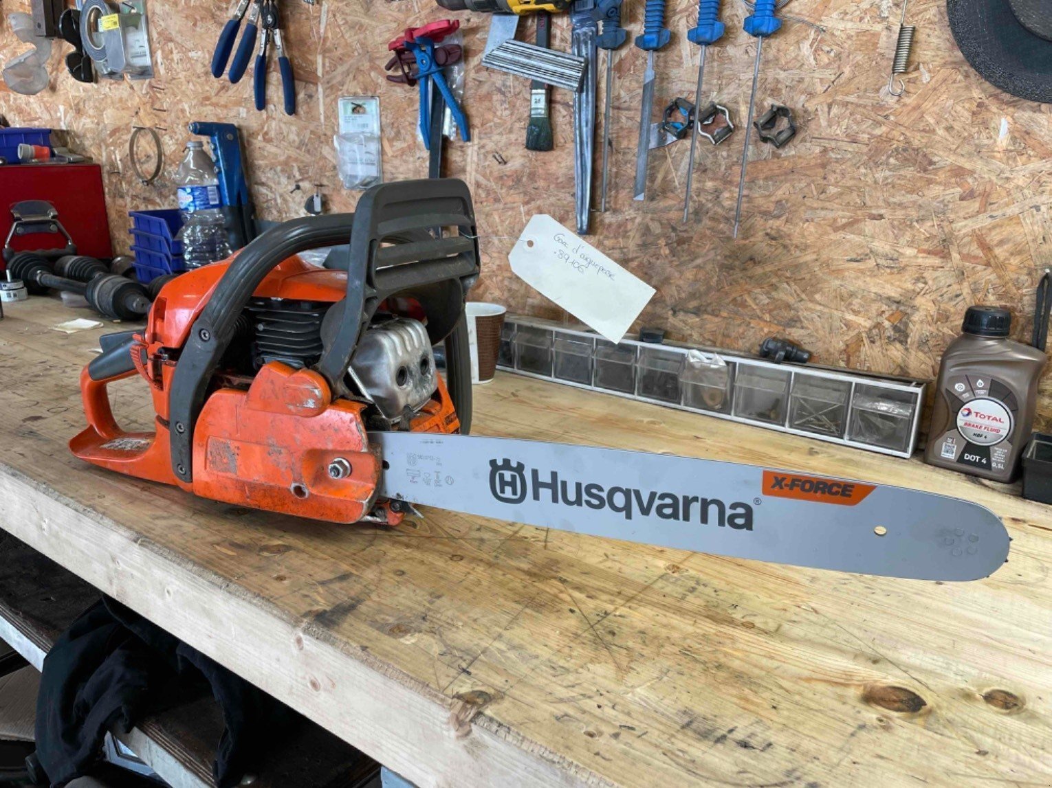 ATV & Quad типа Husqvarna Tronçonneuse 450 Husqvarna, Gebrauchtmaschine в LA SOUTERRAINE (Фотография 2)