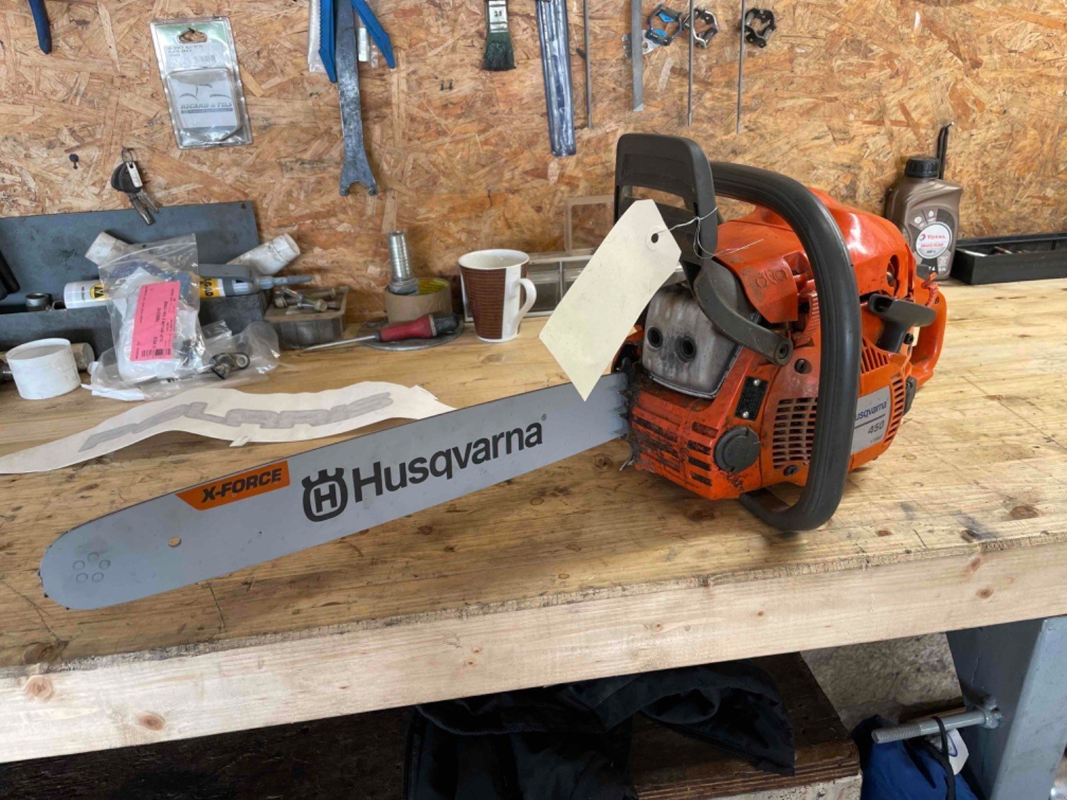 ATV & Quad typu Husqvarna Tronçonneuse 450 Husqvarna, Gebrauchtmaschine v LA SOUTERRAINE (Obrázok 3)