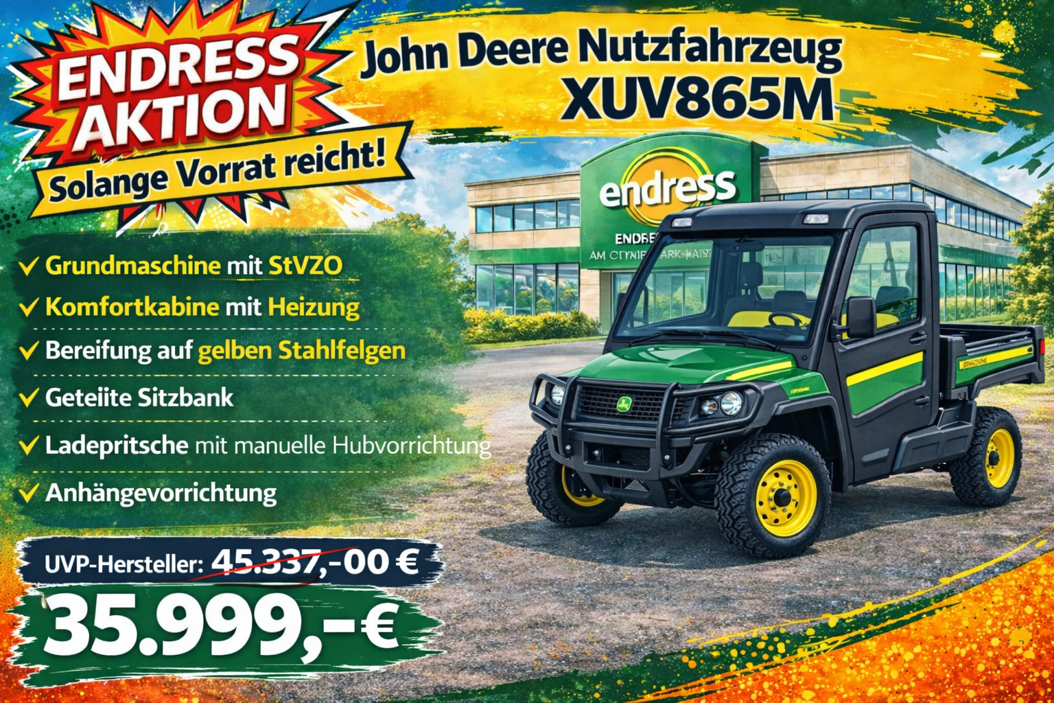 ATV & Quad za tip John Deere XUV865M, Neumaschine u München (Slika 1)