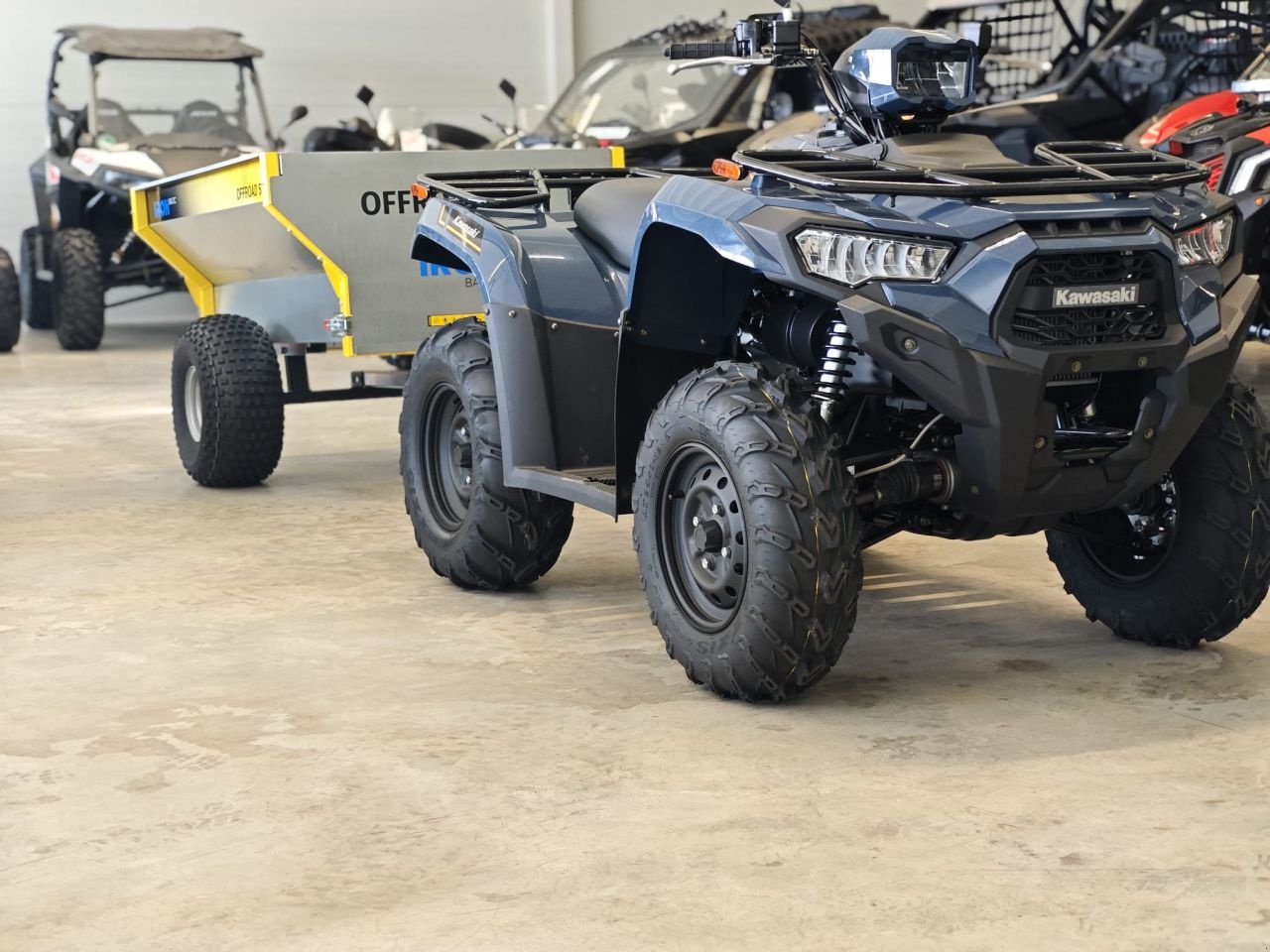 ATV & Quad des Typs Kawasaki Brute Force 450, Neumaschine in Eersel (Bild 7)