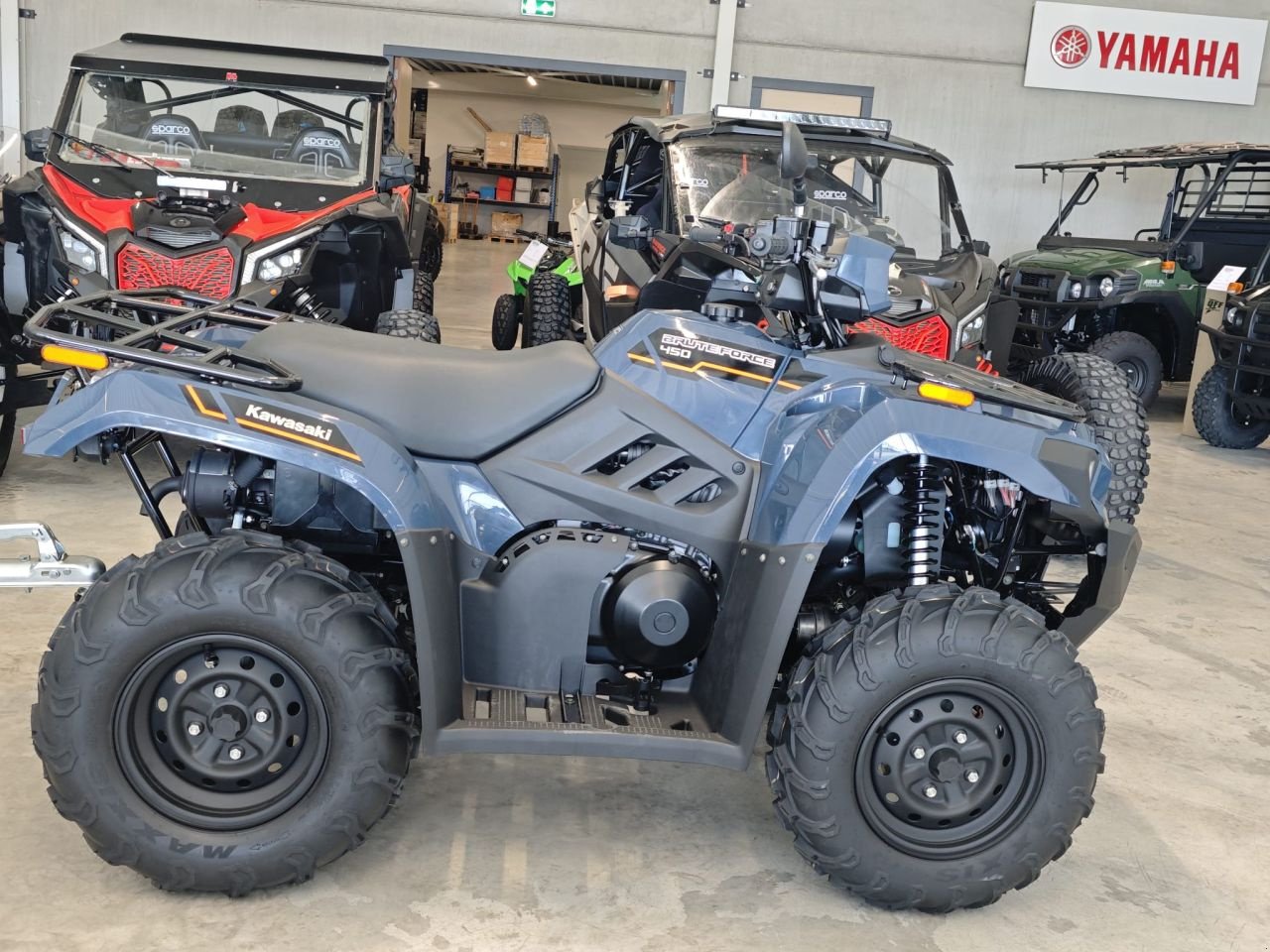 ATV & Quad des Typs Kawasaki Brute Force 450, Neumaschine in Eersel (Bild 4)