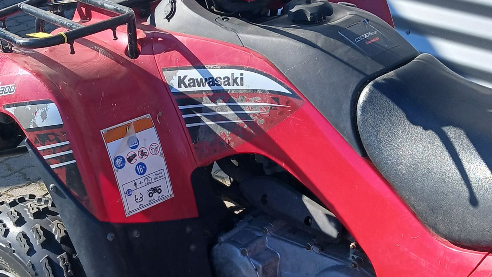 ATV & Quad des Typs Kawasaki KVF 300, Gebrauchtmaschine in Horsens (Bild 8)