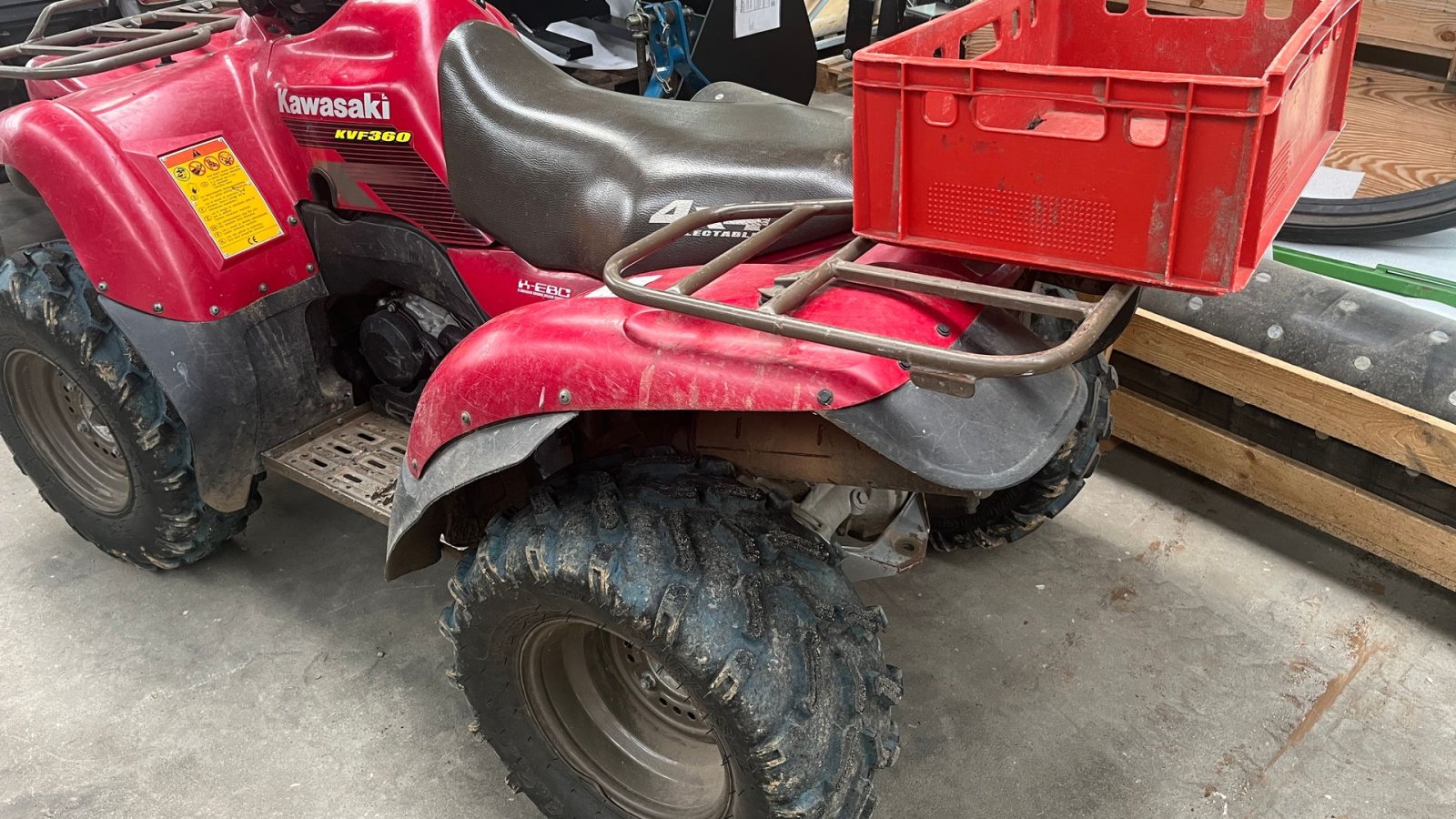 ATV & Quad typu Kawasaki KVF 360 4x4, Gebrauchtmaschine v Bredsten (Obrázek 2)