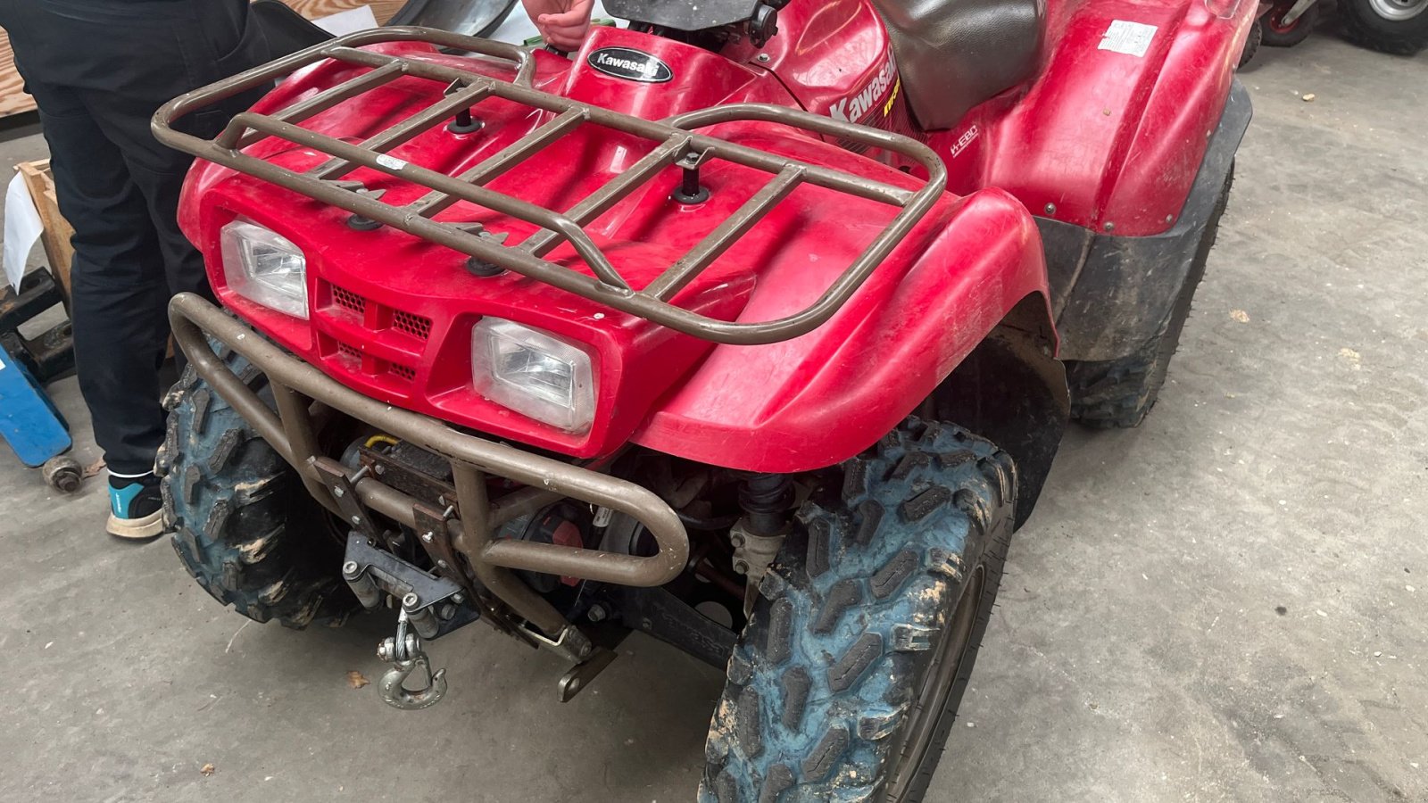 ATV & Quad typu Kawasaki KVF 360 4x4, Gebrauchtmaschine v Bredsten (Obrázek 3)