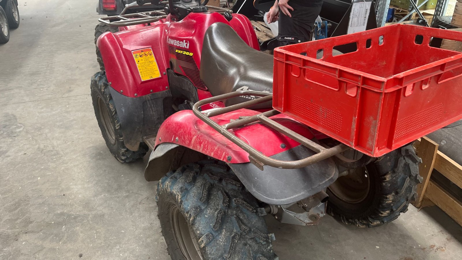 ATV & Quad typu Kawasaki KVF 360 4x4, Gebrauchtmaschine v Bredsten (Obrázek 4)