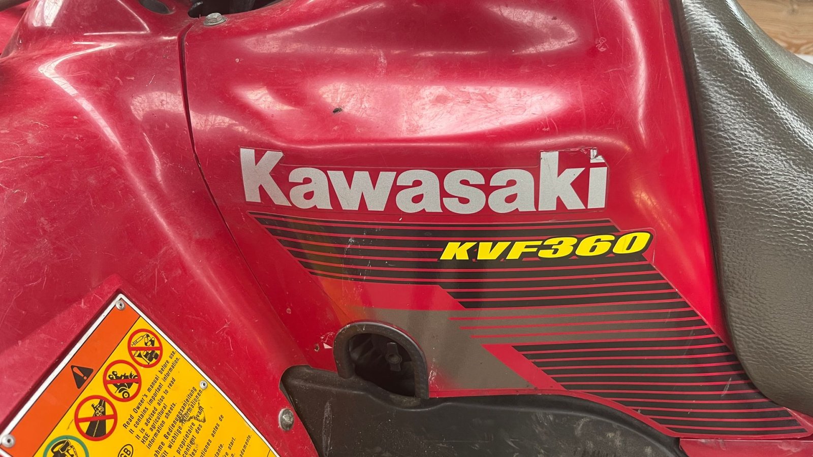 ATV & Quad typu Kawasaki KVF 360 4x4, Gebrauchtmaschine v Bredsten (Obrázek 1)