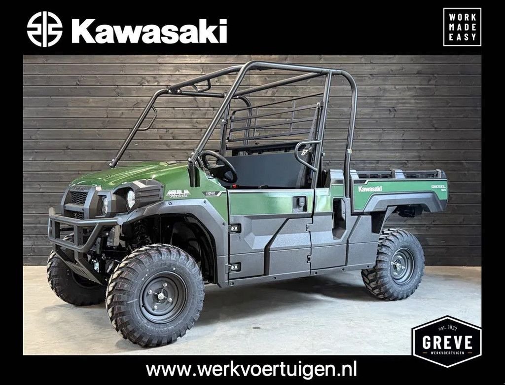 ATV & Quad des Typs Kawasaki Mule Pro DX 4x4 (stuurbekrachtiging), Neumaschine in Denekamp (Bild 1)