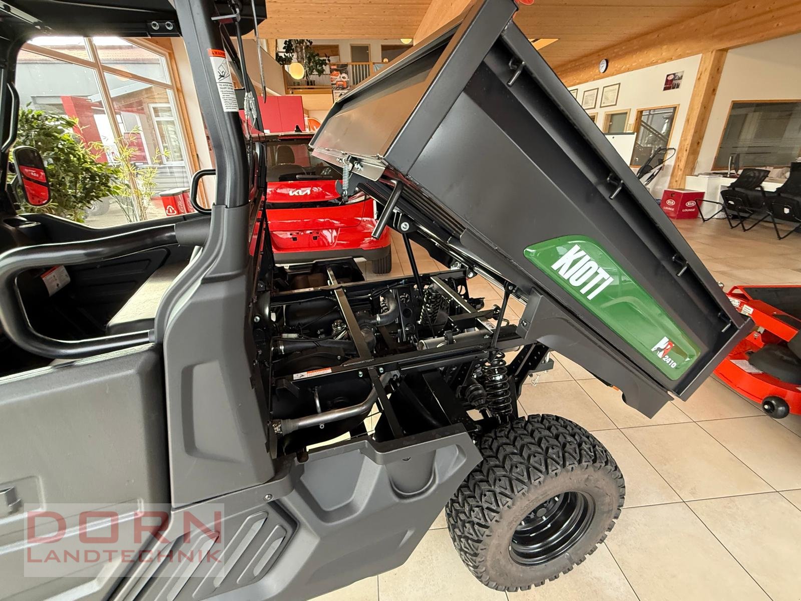 ATV & Quad of the type Kioti K 9 50 Km/h 4x4, Neumaschine in Bruckberg (Picture 6)