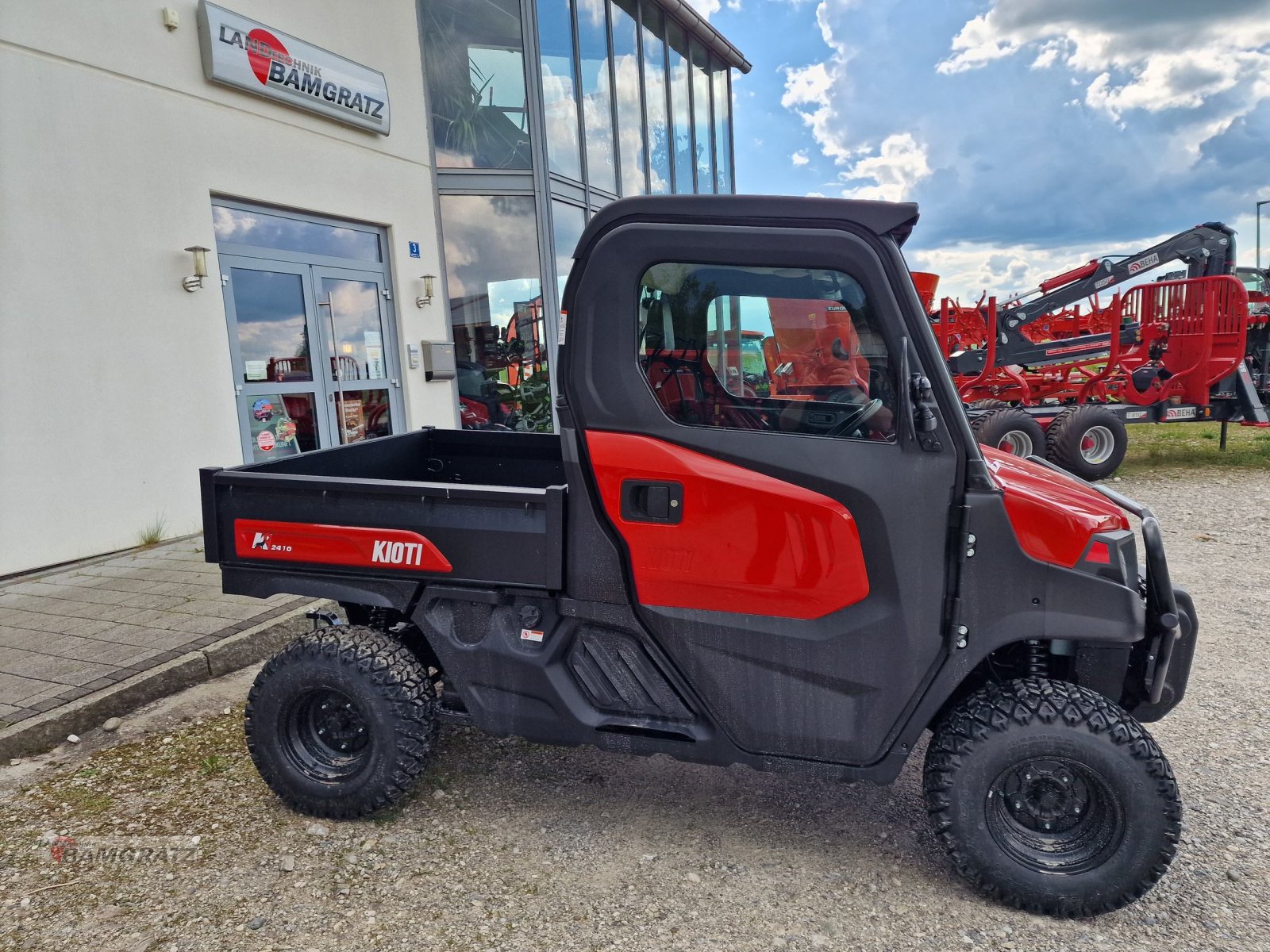 ATV & Quad des Typs Kioti K9 2410C 2410, Neumaschine in Eberfing (Bild 2)
