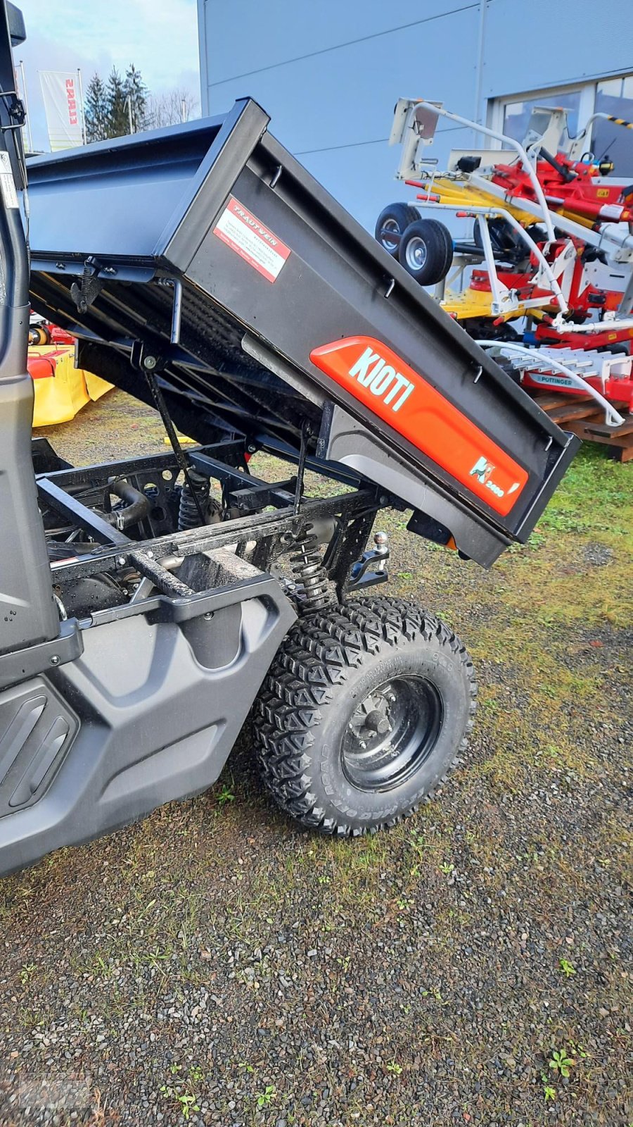 ATV & Quad des Typs Kioti K9, Gebrauchtmaschine in Schopfheim (Bild 4)