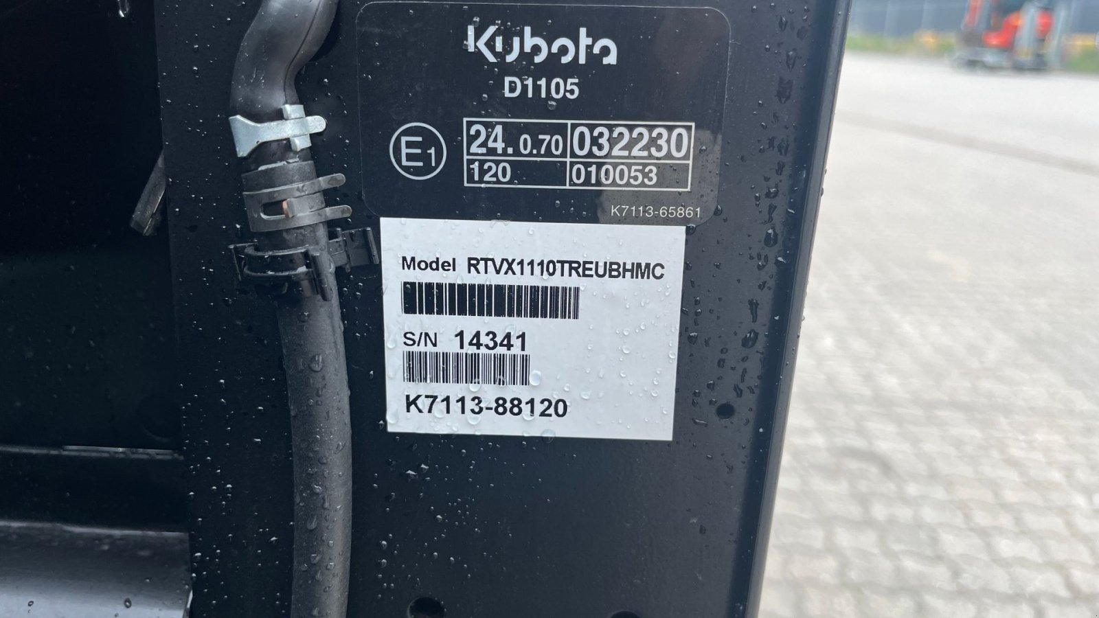 ATV & Quad des Typs Kubota RTV-X1110 RTV X1110, Gebrauchtmaschine in Rønnede (Bild 10)