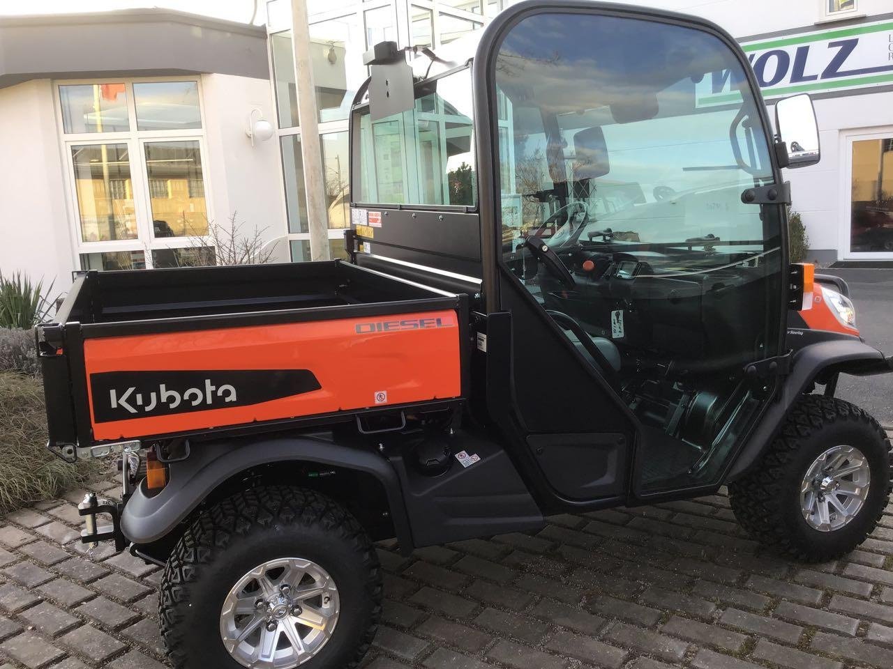 ATV & Quad of the type Kubota RTV X1110 TW EU ORANGE, Neumaschine in Burgbernheim (Picture 4)