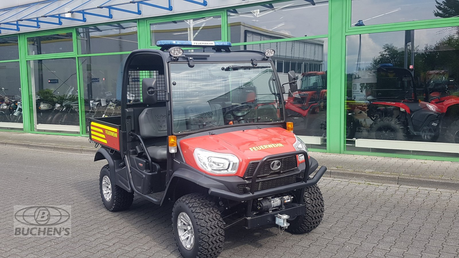 ATV & Quad des Typs Kubota RTVX1110  Feuerwehr, Neumaschine in Olpe (Bild 9)