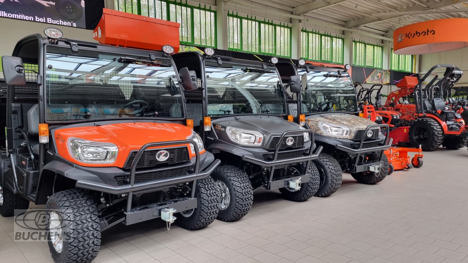 ATV & Quad des Typs Kubota RTVX1110  Feuerwehr, Neumaschine in Olpe (Bild 11)