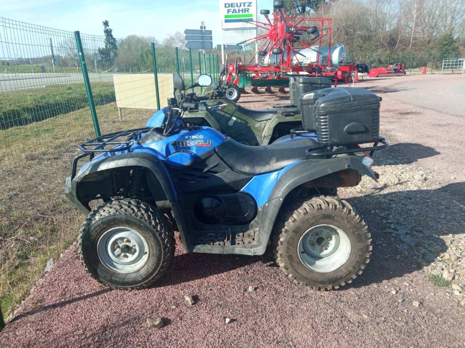 ATV & Quad des Typs Kymco 500, Gebrauchtmaschine in LA SOUTERRAINE (Bild 7)